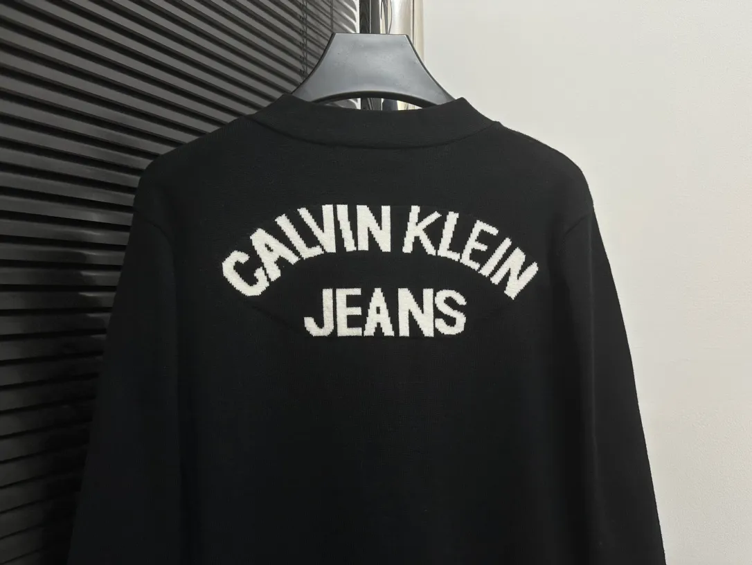 【Cain Klein 】 24FW v ® 𝐂𝐤 Gray ➕ 𝐂𝐤 Classic Light Gray logo logo ( ) Size：S-XL