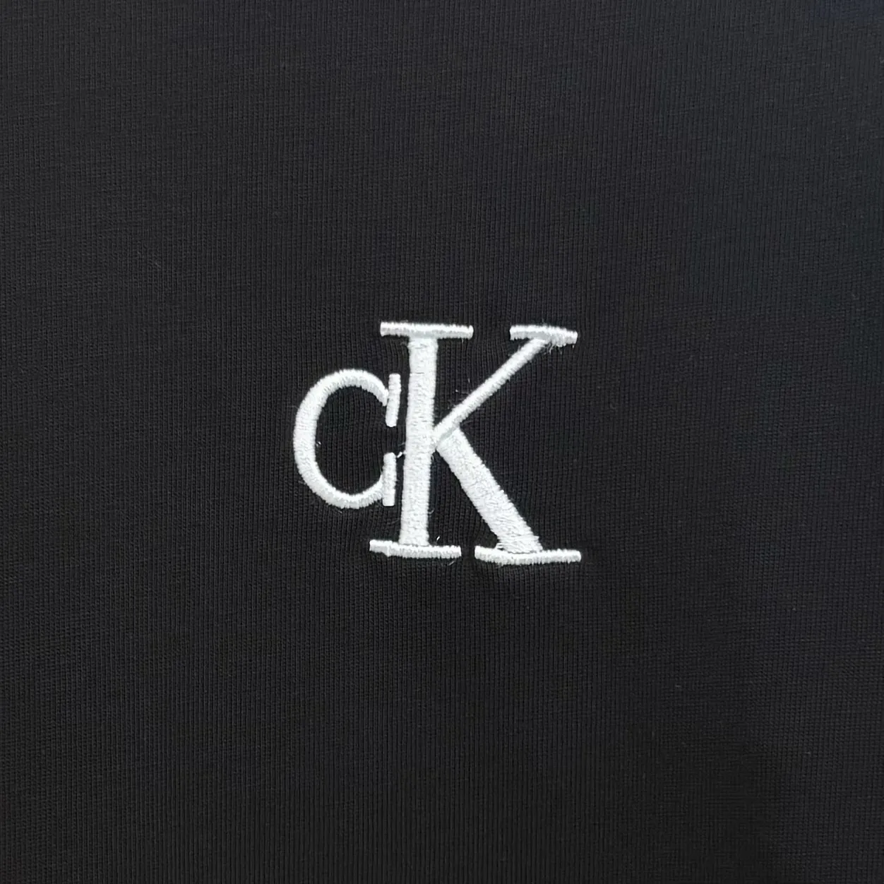 XB 125 (Black White ） CK T Same Style 32 Breathable 1x 1 oversize 1:1 Premium :Black White Size:S-XL
