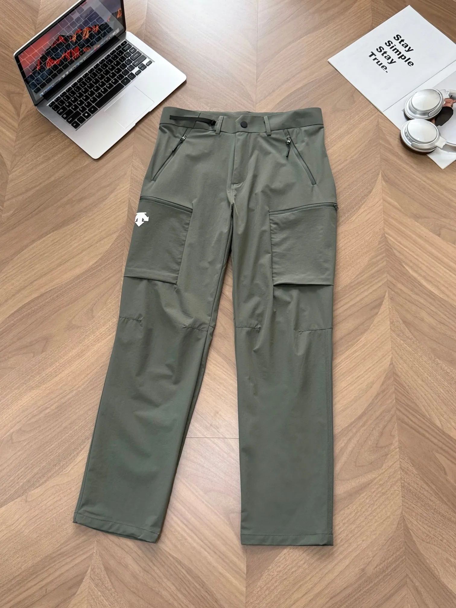9955# DESCENTE/ ！ 5 ！ Retro G ！！ ！！ _ _ ！！！ ， ! ! ! ，Sneakers， Shoes， Versatile! ！！ ！ ！ ， ！ ！ :Khaki Black Size:M-3XL