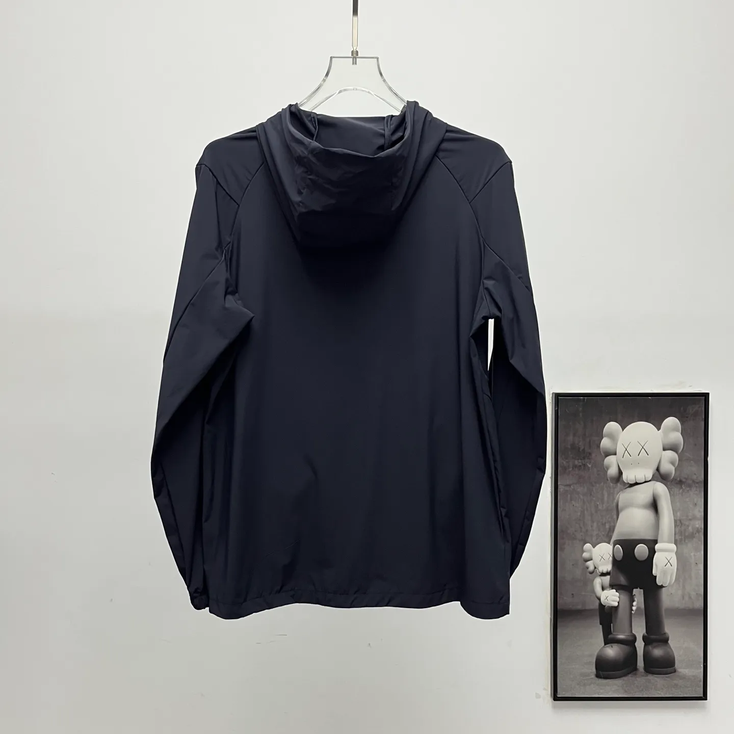 Descente pattern stitching sun protection clothing [High Quality] Descente Descente pattern stitching ice silk sun protection clothing Size: L-5XL