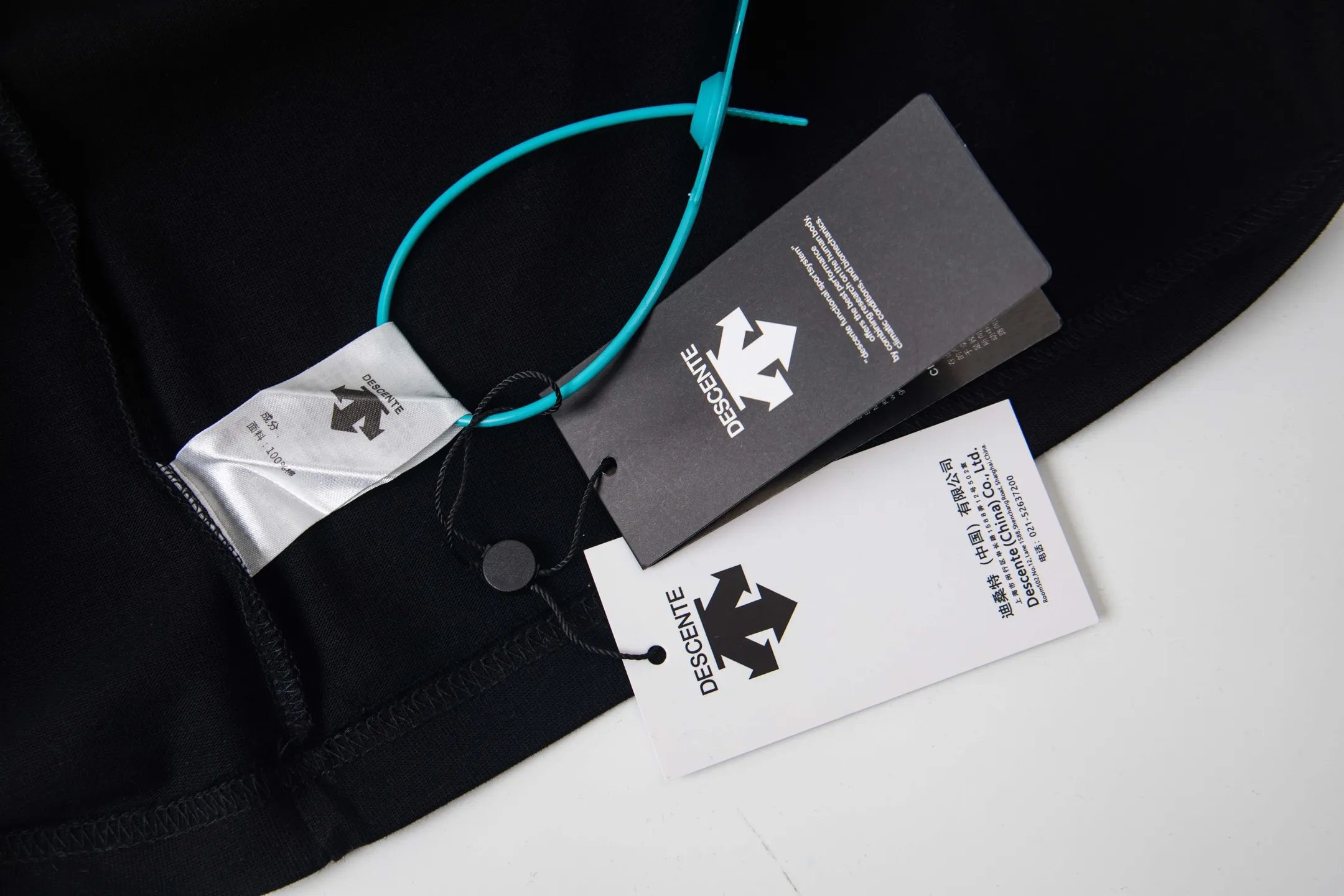 DESCENTE Series 32s Classic Same Style ：Black White Size：XS L :Black White