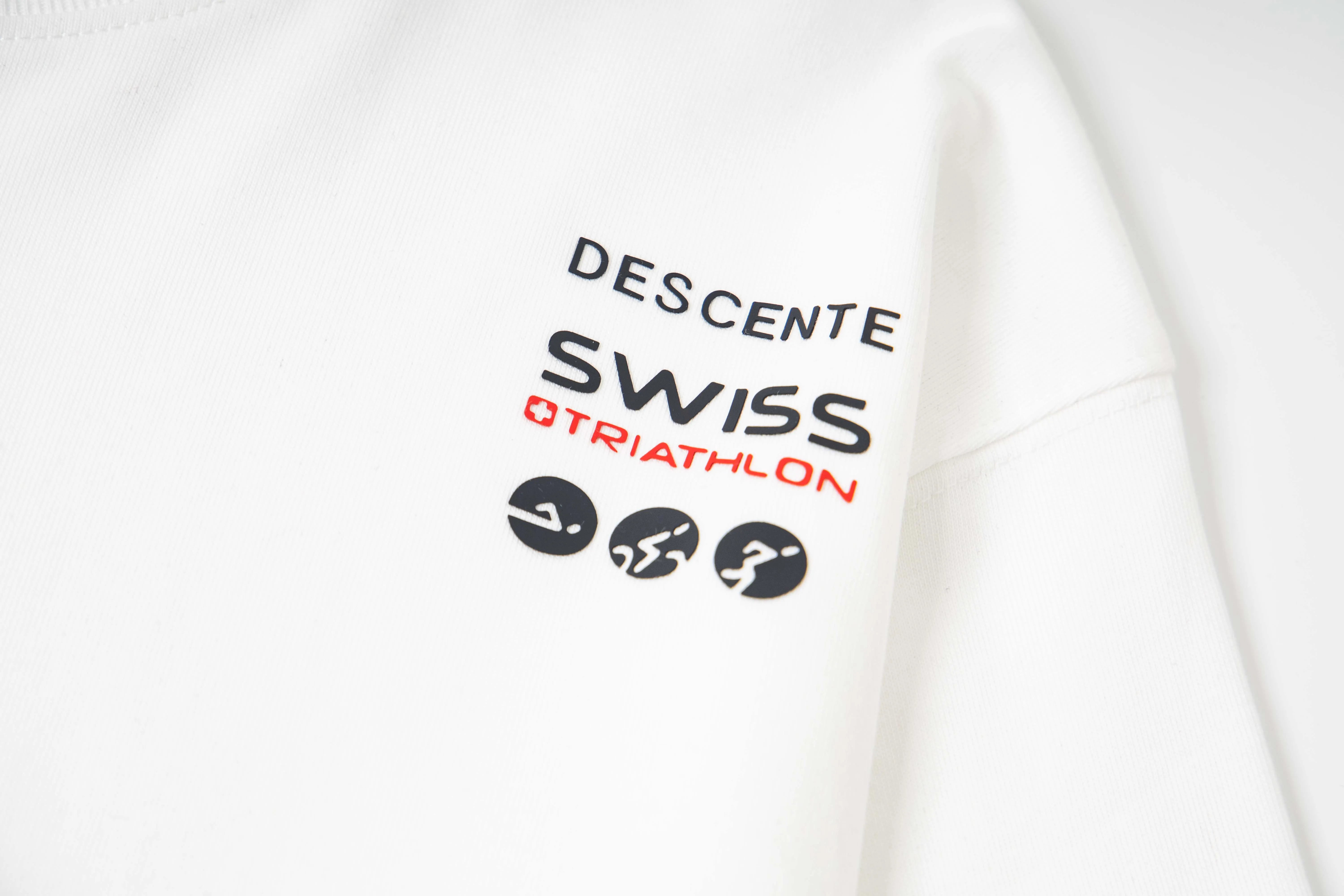 DESCENTE Series 32s Classic Same Style ：Black White Size：XS L