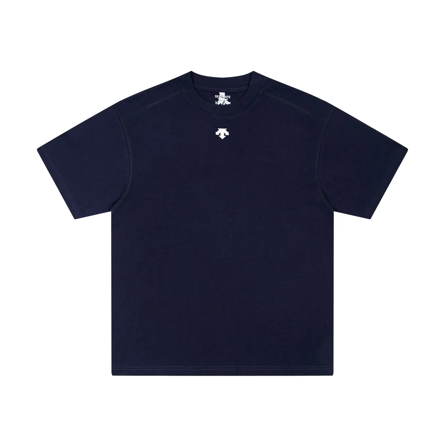 DESCENTE Series Logo LS T Same Style ✅ Size：M L XL 2XL Black White Dark Blue