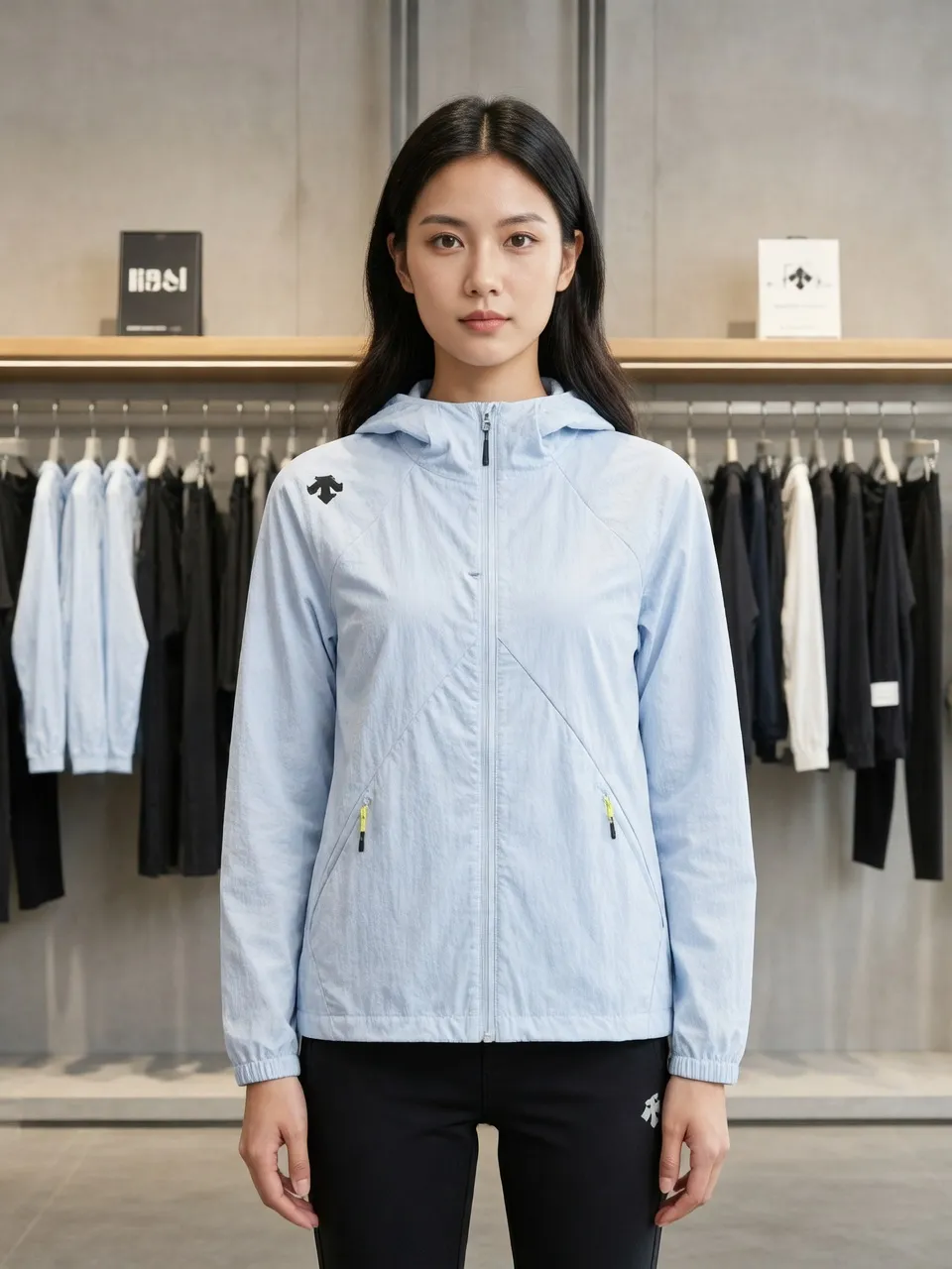Official website picture DESCENTE BLANCALLTERRAI Outdoor men's and women's sun protection clothing, 100% nylon fabric is made of cutting-edge technology fabrics, UPF 70+ effectively blocks ultraviolet rays, is light and breathable and does not make you sweat. The nylon fiber itself has a high absorption rate of ultraviolet rays, and has the characteristics of being light, wear-resistant and quick-drying, allowing you to enjoy cool protection during outdoor sports. The slim cut and simple design make it easy to control whether you are hiking in the mountains, roaming in the city, or vacationing at the beach, achieving a fashionable and functional style. No fear of the scorching sun, no fear of challenges. Descente will protect every inch of your sunshine. Color: rock gray/ice blue/shell pink/milk white/roland purple Size: M-3XL