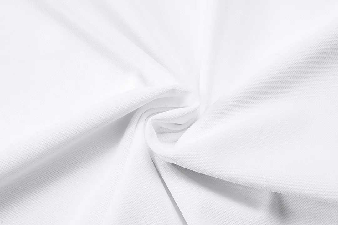 DESCENTE 2025New Arrival logo Breathable Same Style polo logo ：White Size：M-XXXL