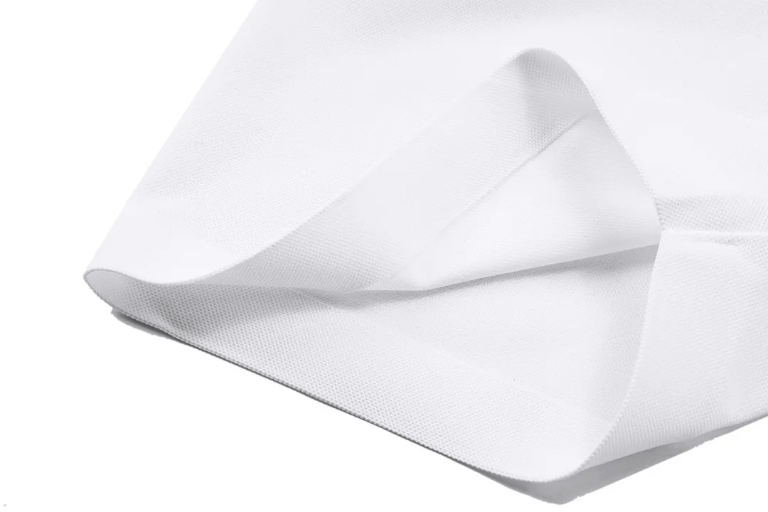 DESCENTE 2025New Arrival logo Breathable Same Style polo logo ：White Size：M-XXXL
