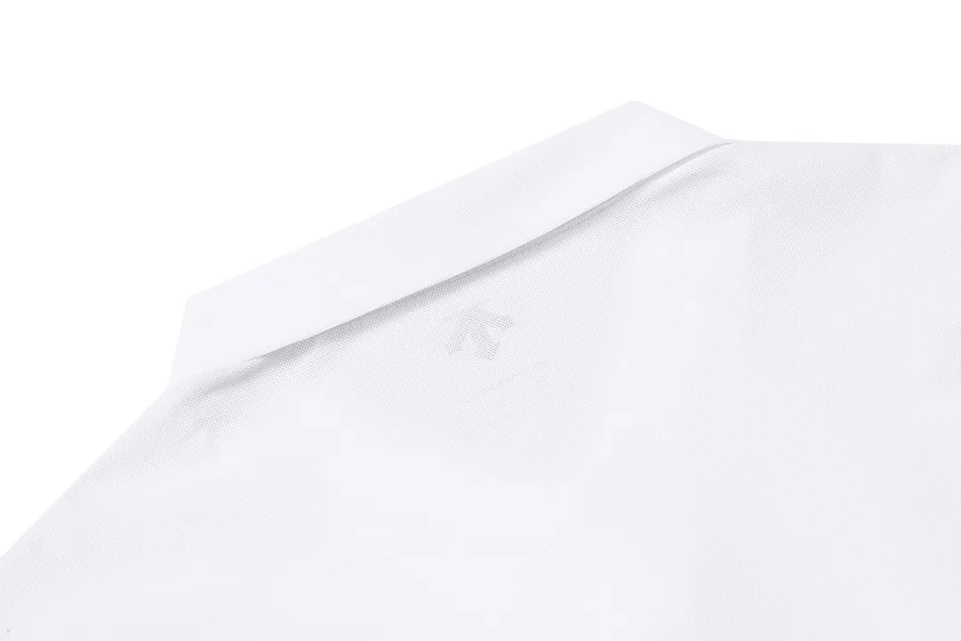 DESCENTE 2025New Arrival logo Breathable Same Style polo logo ：White Size：M-XXXL