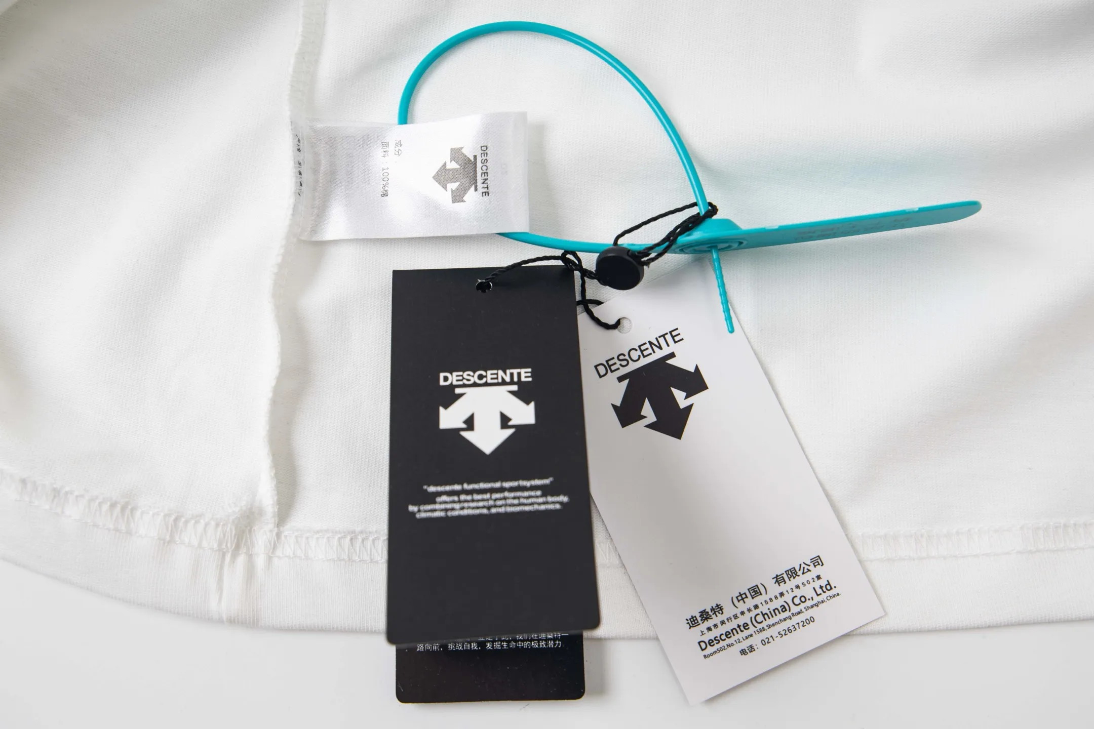 DESCENTE Series 32s Classic Same Style ：Black White Size：XS L :Black White