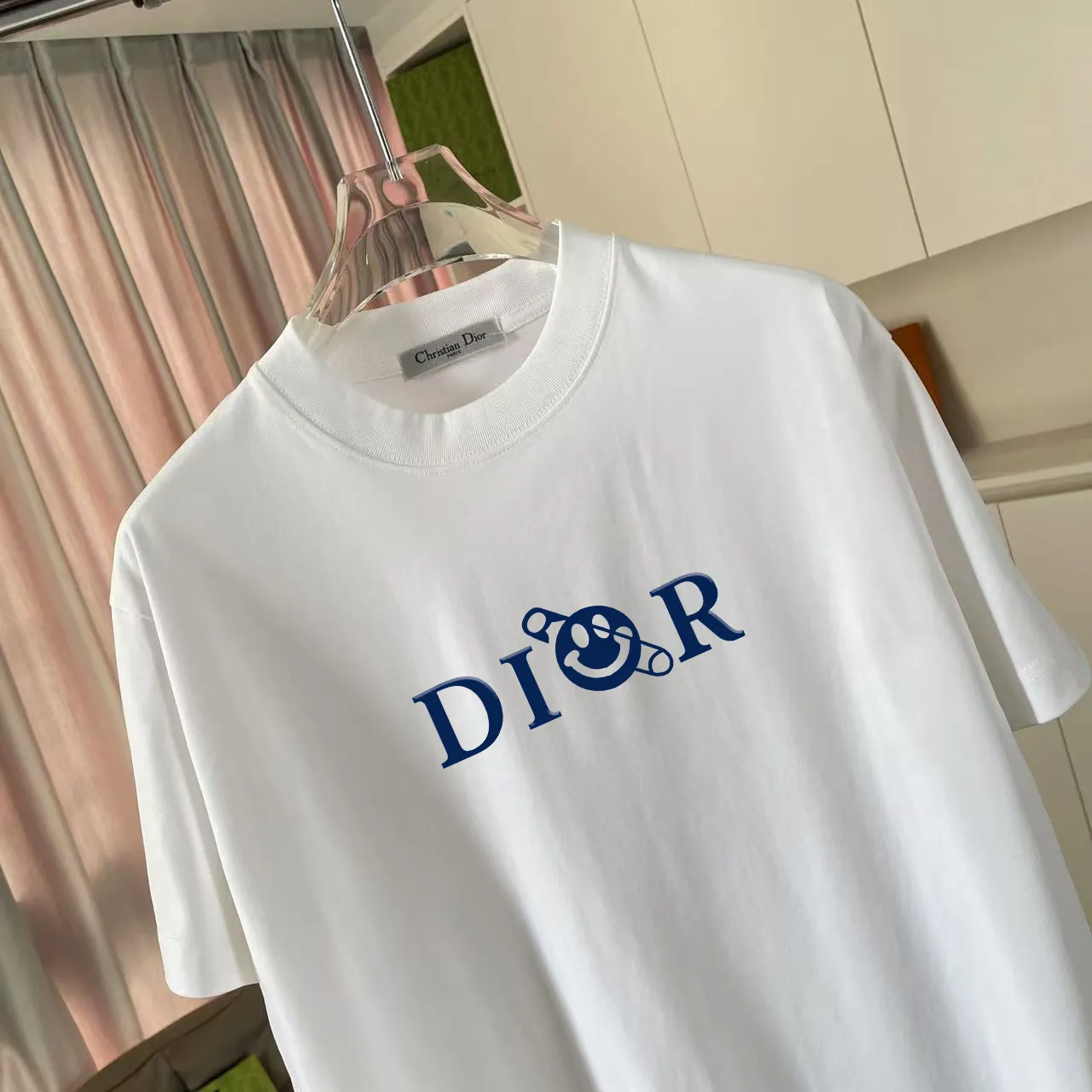 Dio 2025 New Arrival logo T g Same Style ：Black White Blue Gray Size: S M L XL XXL ​