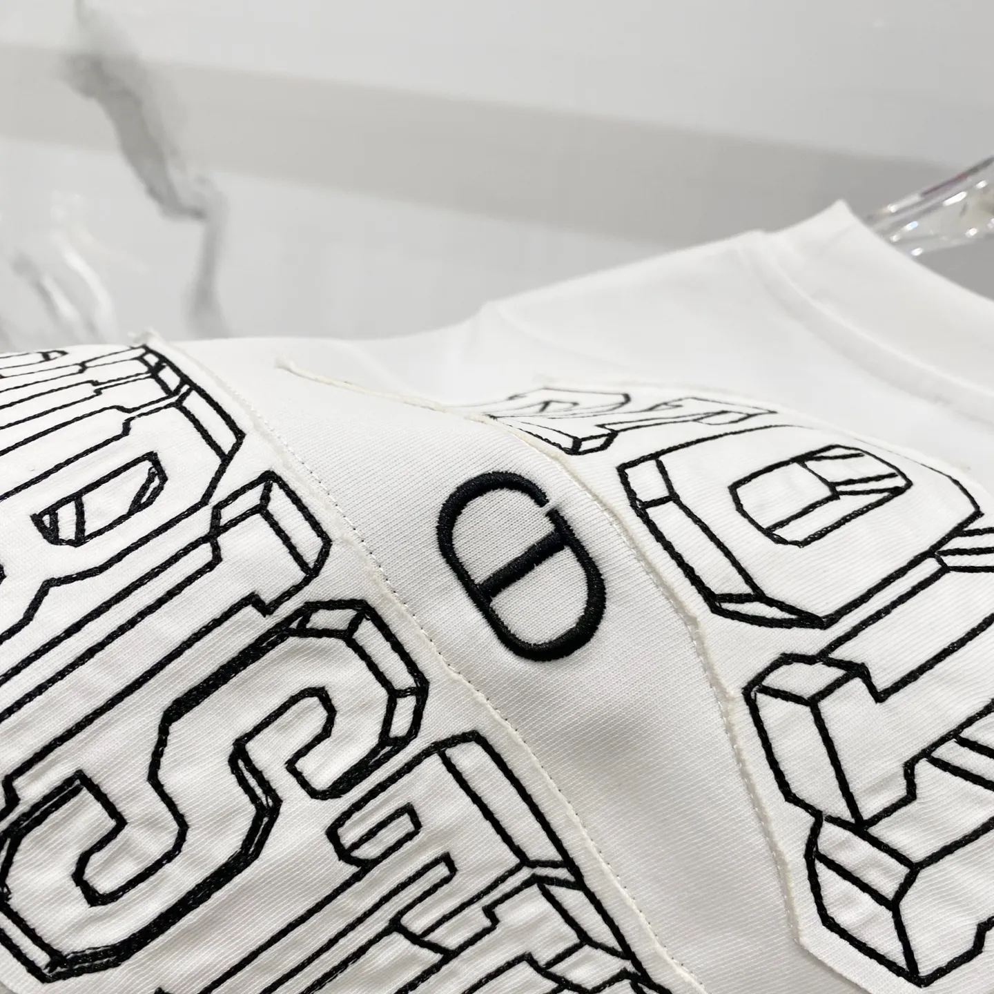 Dior/ - T CD 🪡 LOGO Quality 100 ％ Versatile Size:XS-L :Black.White.Pink