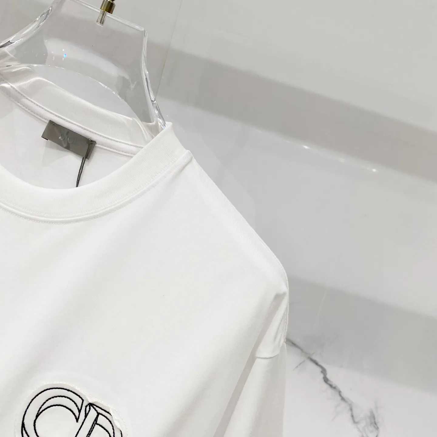 Dior/ - T CD 🪡 LOGO Quality 100 ％ Versatile Size:XS-L :Black.White.Pink