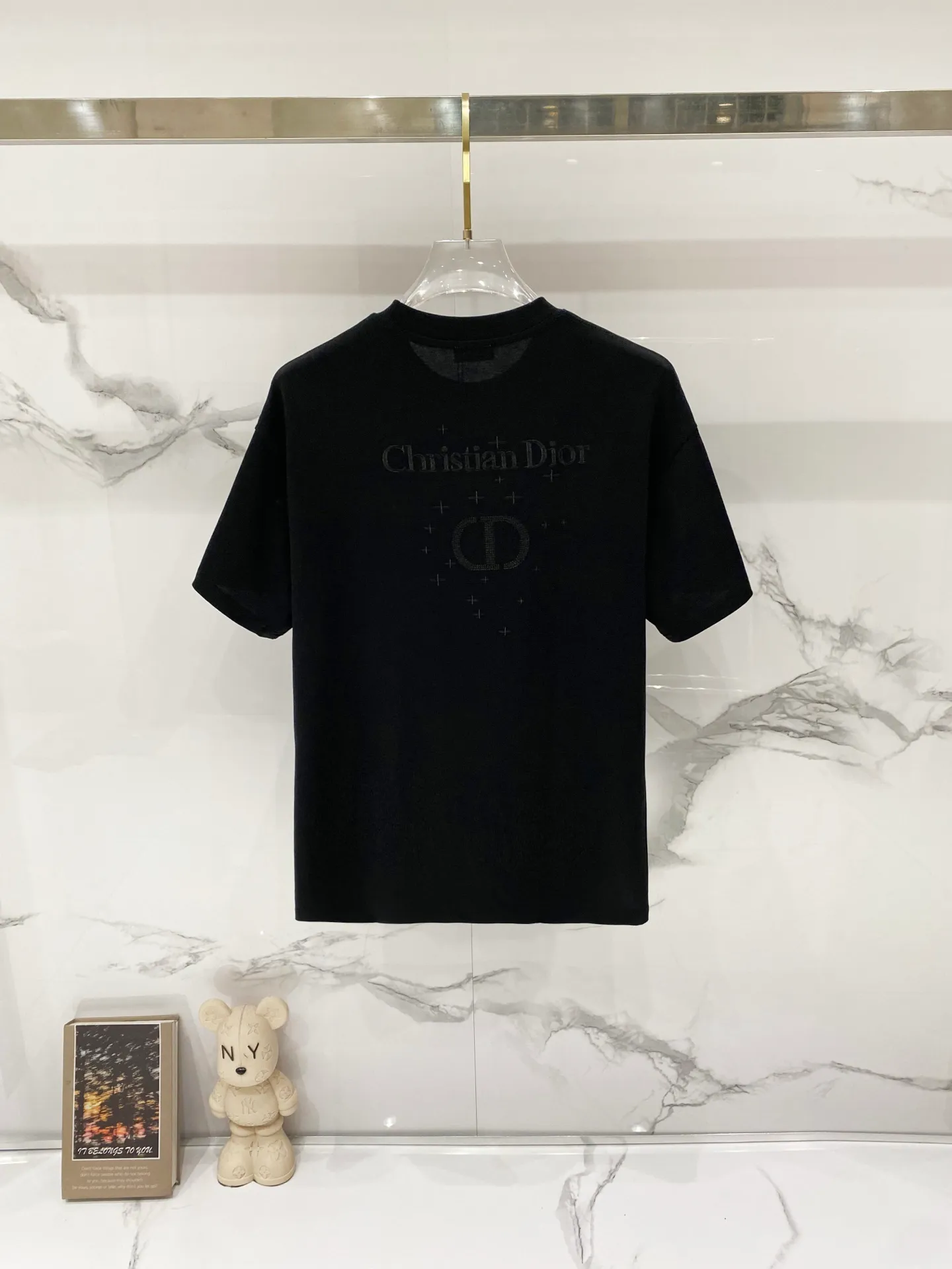Dior/ - T LOGO 🪡 Quality 100 ％ Versatile Size:XS-L :Black.White