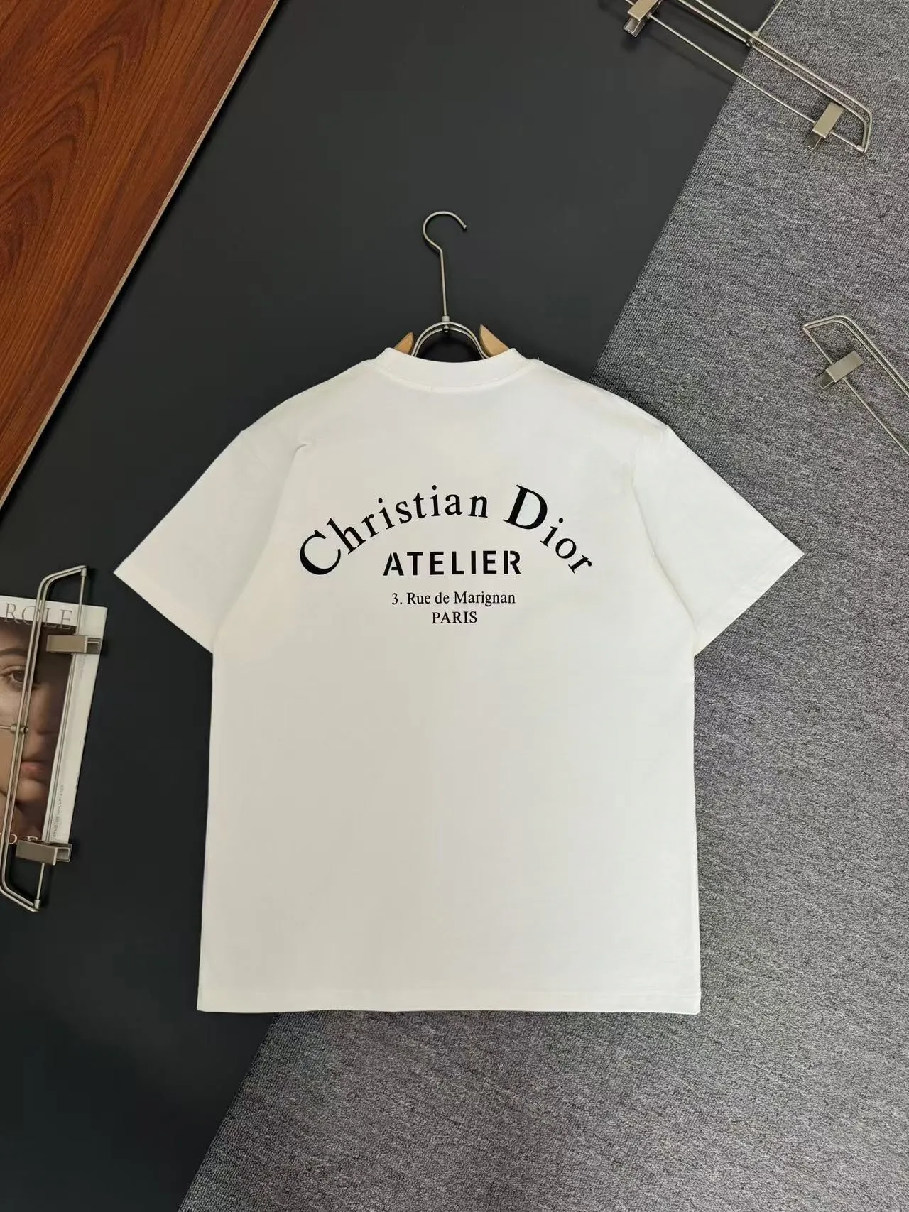 DIOR* g t Breathable logo New Arrival t ， ， Versatile ：Black White Sizes：S M L XL XXL
