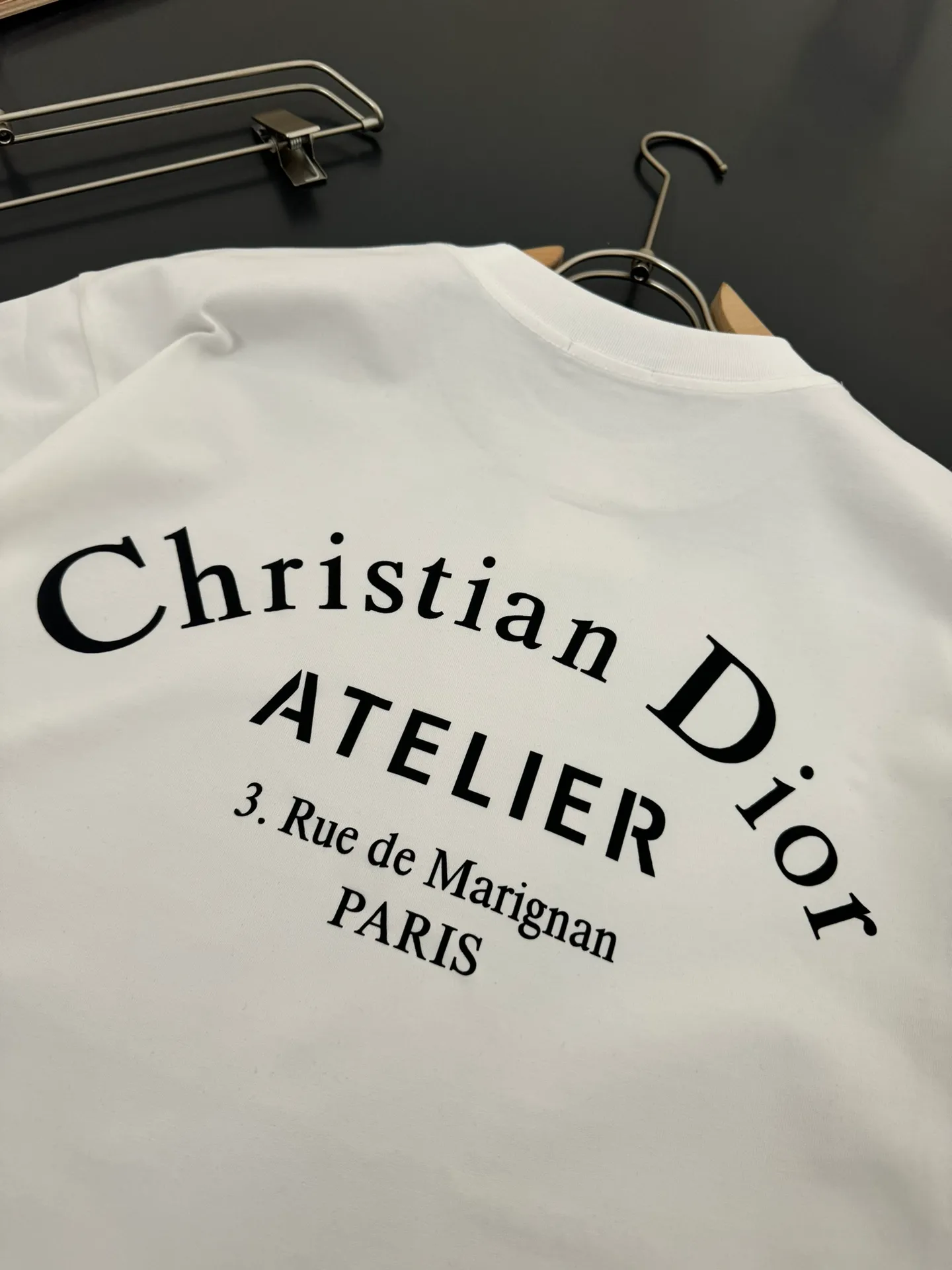 DIOR* g t Breathable logo New Arrival t ， ， Versatile ：Black White Sizes：S M L XL XXL