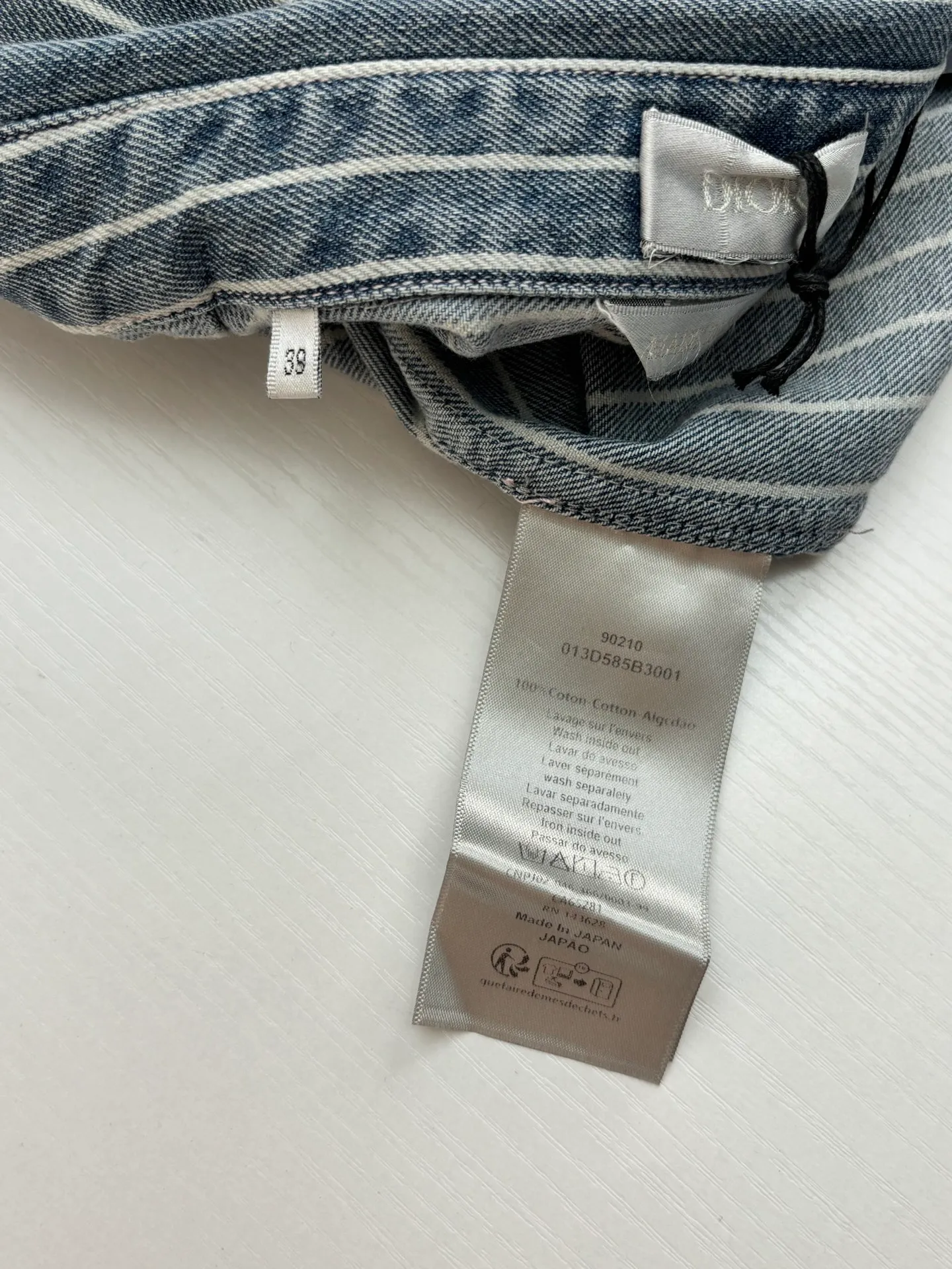 Dio 25Ss New Arrival Blue ， ， Cistian Couture 。 ， Classic 。 Size：S/M/L/XL