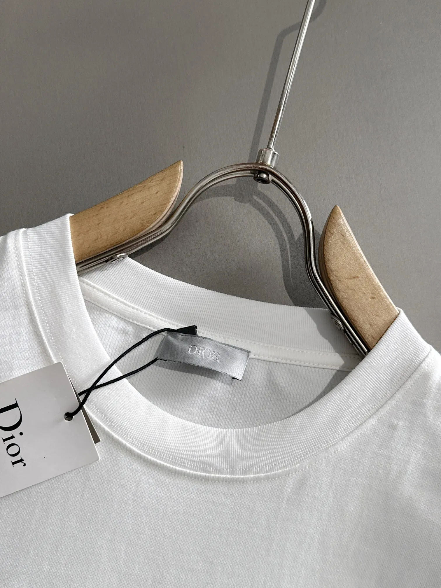 （ ） DIOR 2025New Arrival logo Same Style t 100％ 32 ：White Size：XS S M L