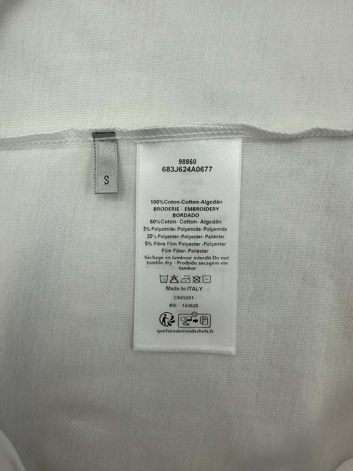 25ss New Arrival T White T Series ， Dior 。 White ， ， Dior 。 ， 。 Sizes：S.M.L.XL.