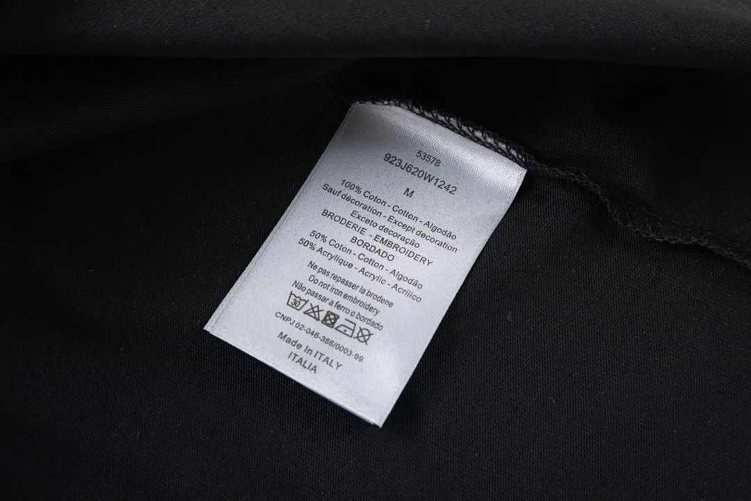 DIOR 2025 New Arrival g logo Same Style t ：Black Size：S-XL