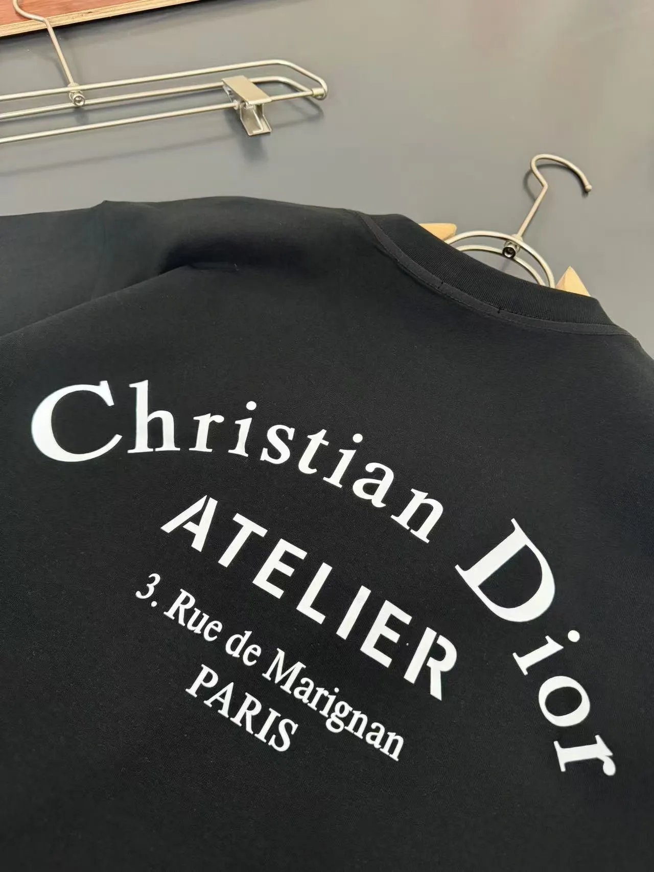 DIOR* g t Breathable logo New Arrival t ， ， Versatile ：Black White Sizes：S M L XL XXL