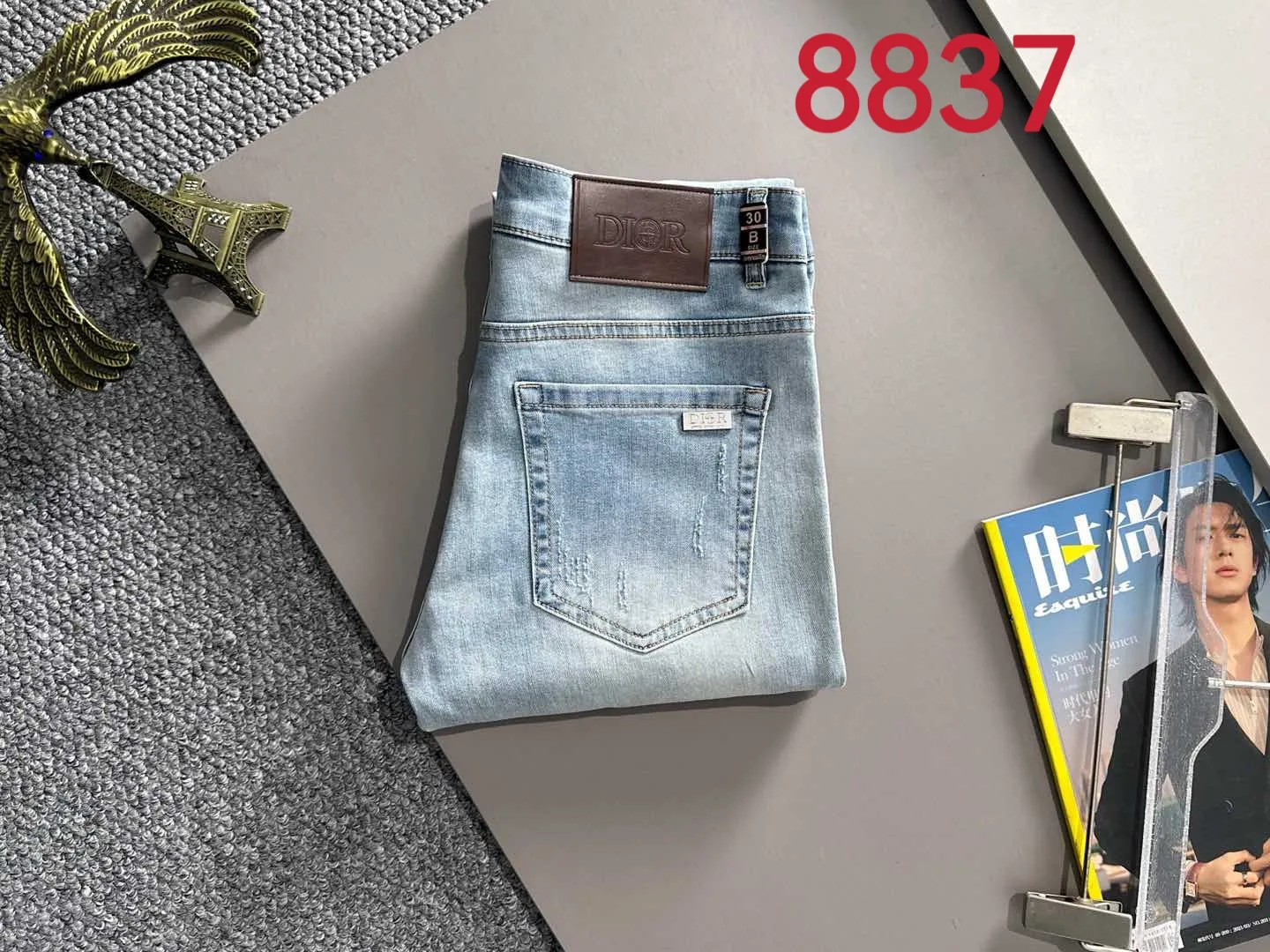2025 ， Denim ， ， ， ， Versatile ! !8837 Sizes：28-38（ ）