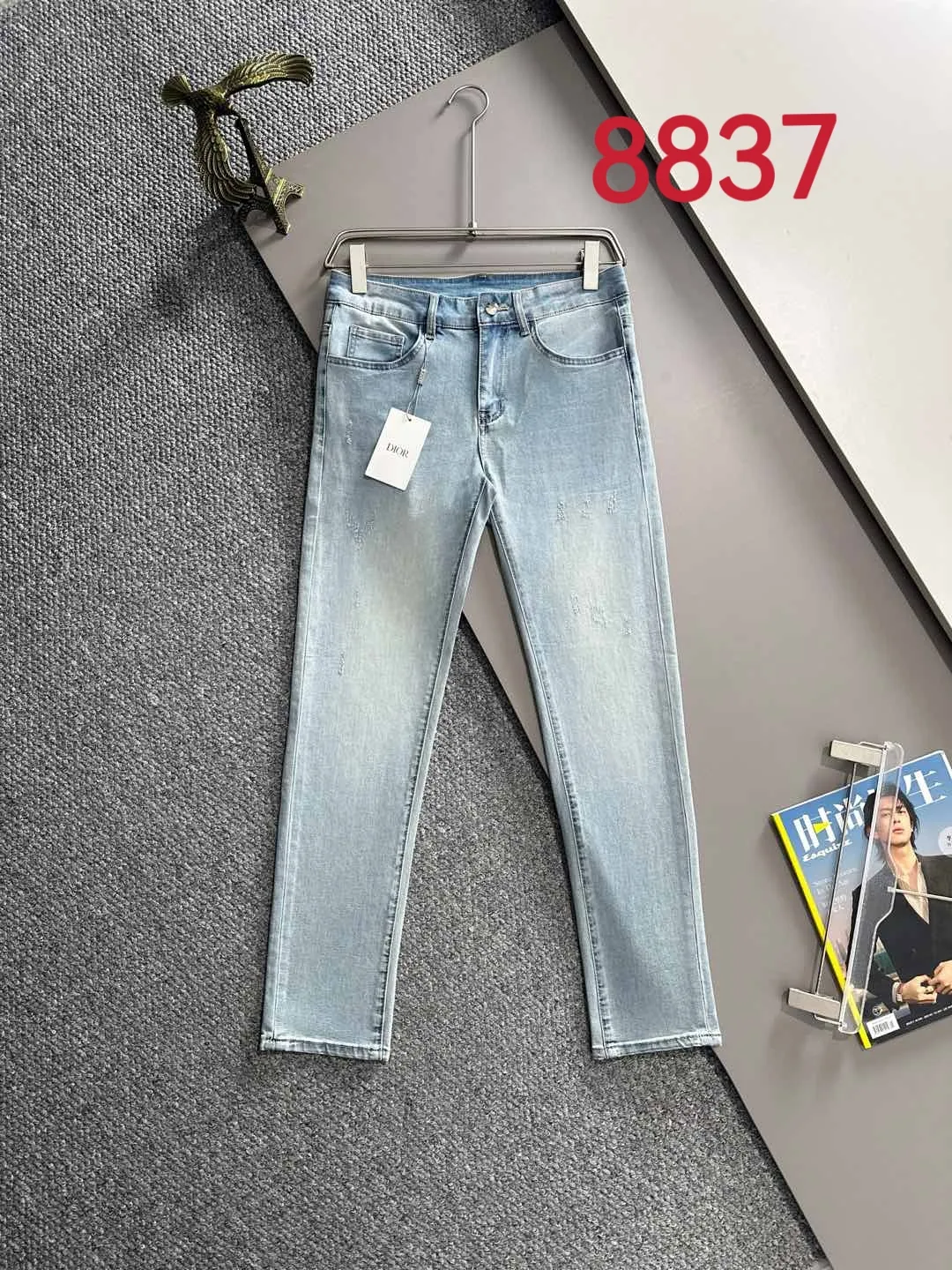 2025 ， Denim ， ， ， ， Versatile ! !8837 Sizes：28-38（ ）