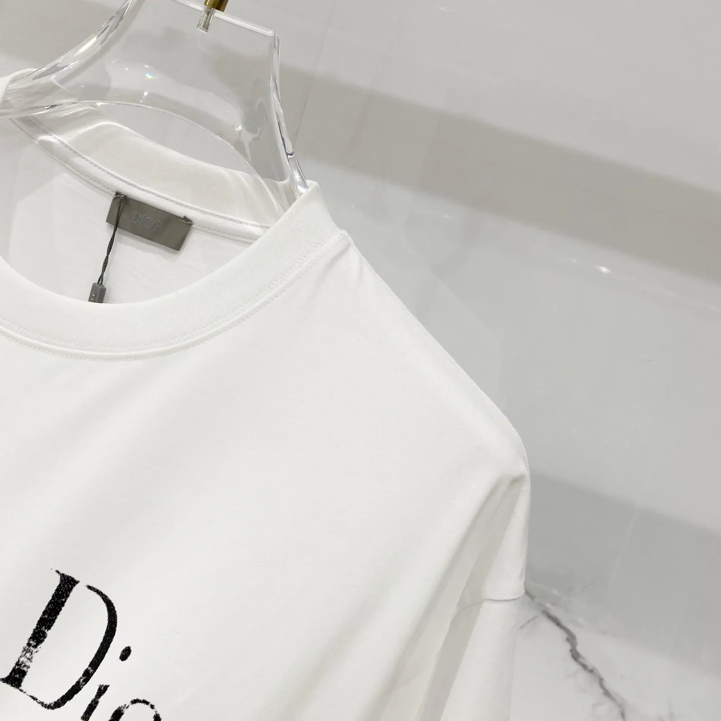 Dior/ - T Classic LOGO Quality 100 ％ Versatile Size:XS-L :Black.White.Gray