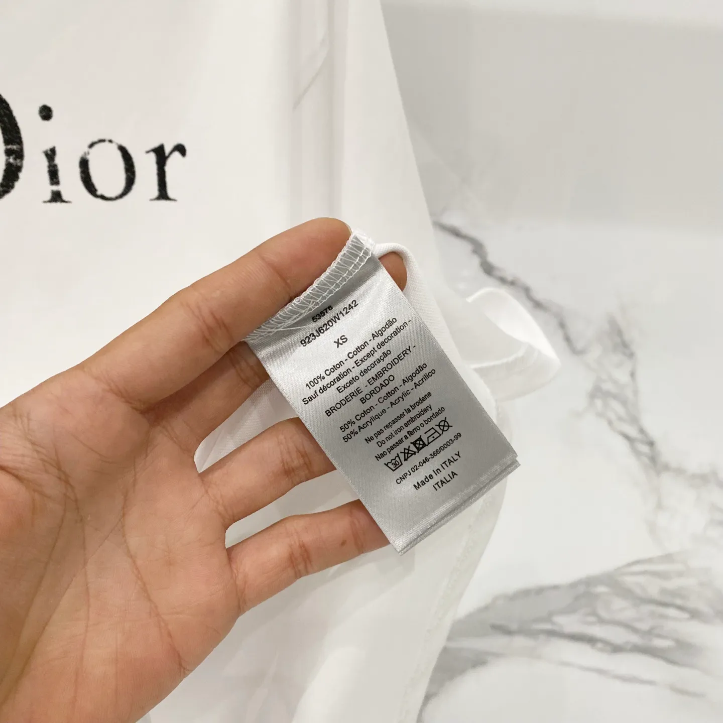 Dior/ - T Classic LOGO Quality 100 ％ Versatile Size:XS-L :Black.White.Gray
