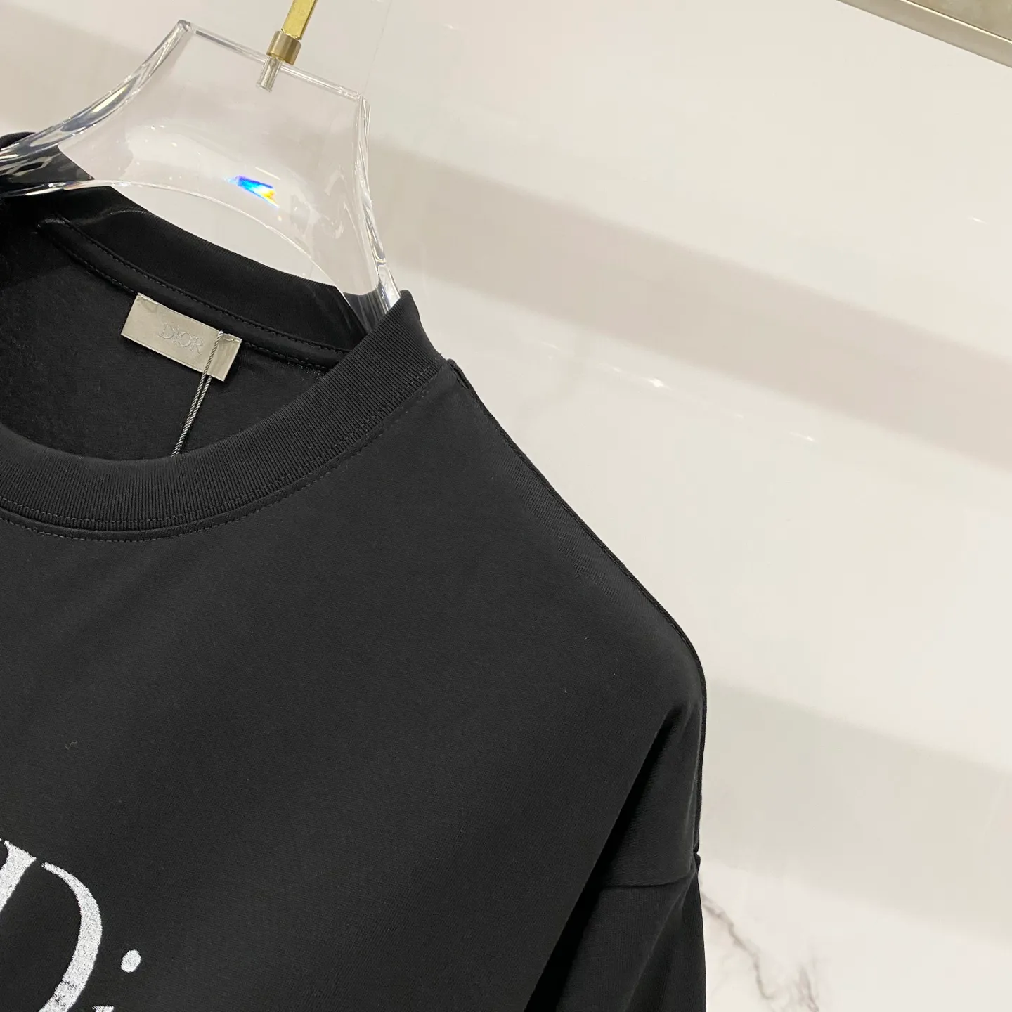 Dior/ - T Classic LOGO Quality 100 ％ Versatile Size:XS-L :Black.White.Gray