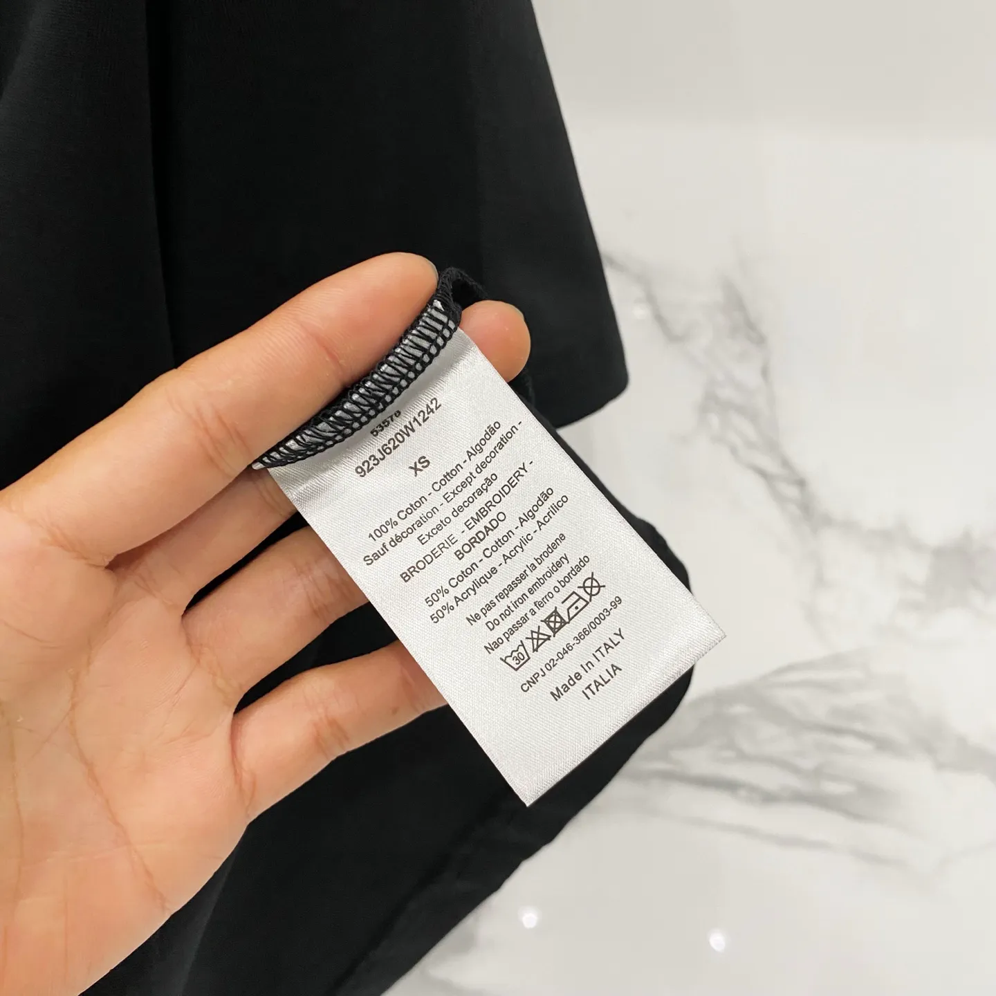 Dior/ - T Classic LOGO Quality 100 ％ Versatile Size:XS-L :Black.White.Gray