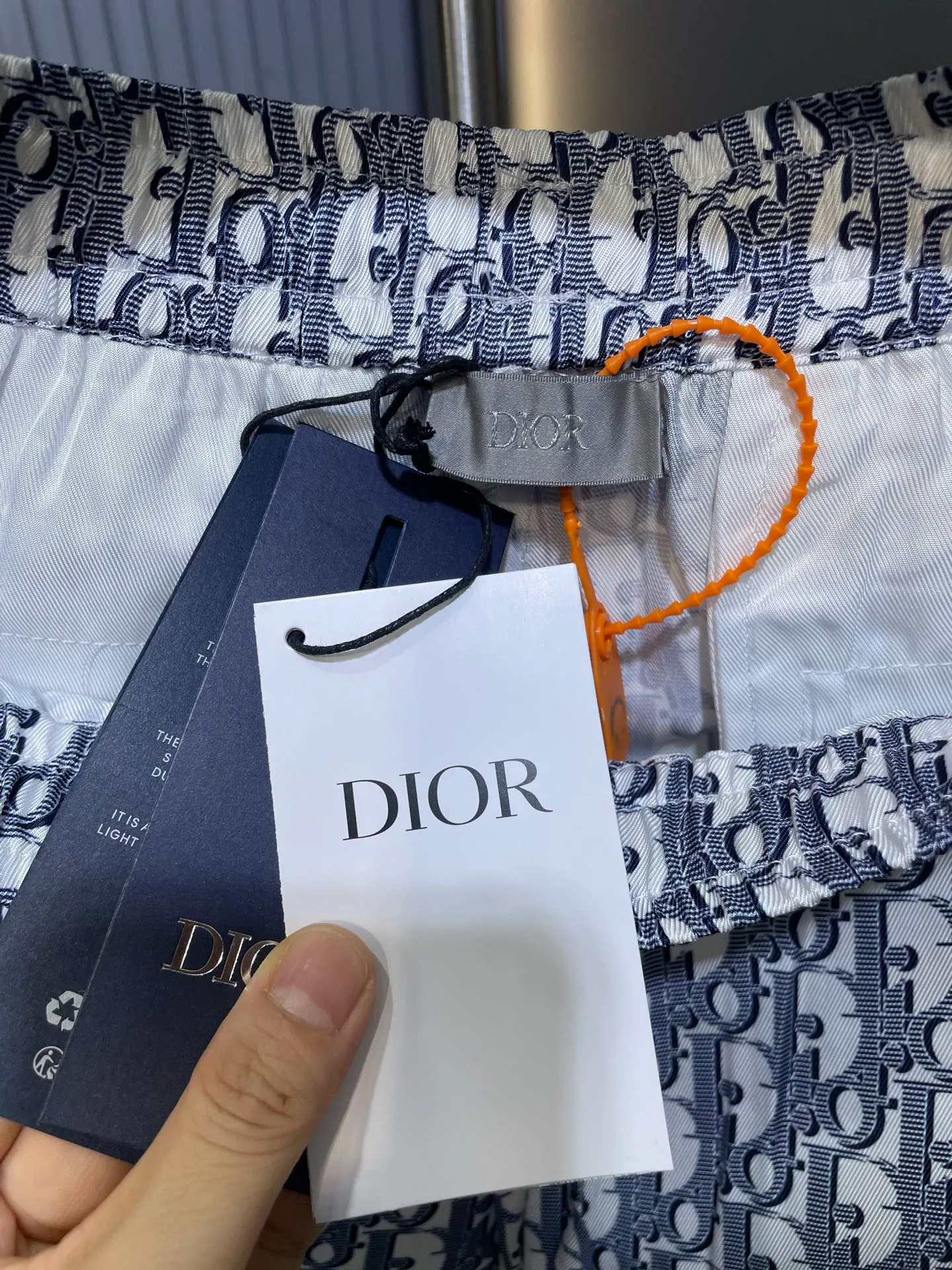 Dior🌟【 Original】 25ss Classic Classic oblique 。 White Blue ， ， 。 ， 。 Size：46-52