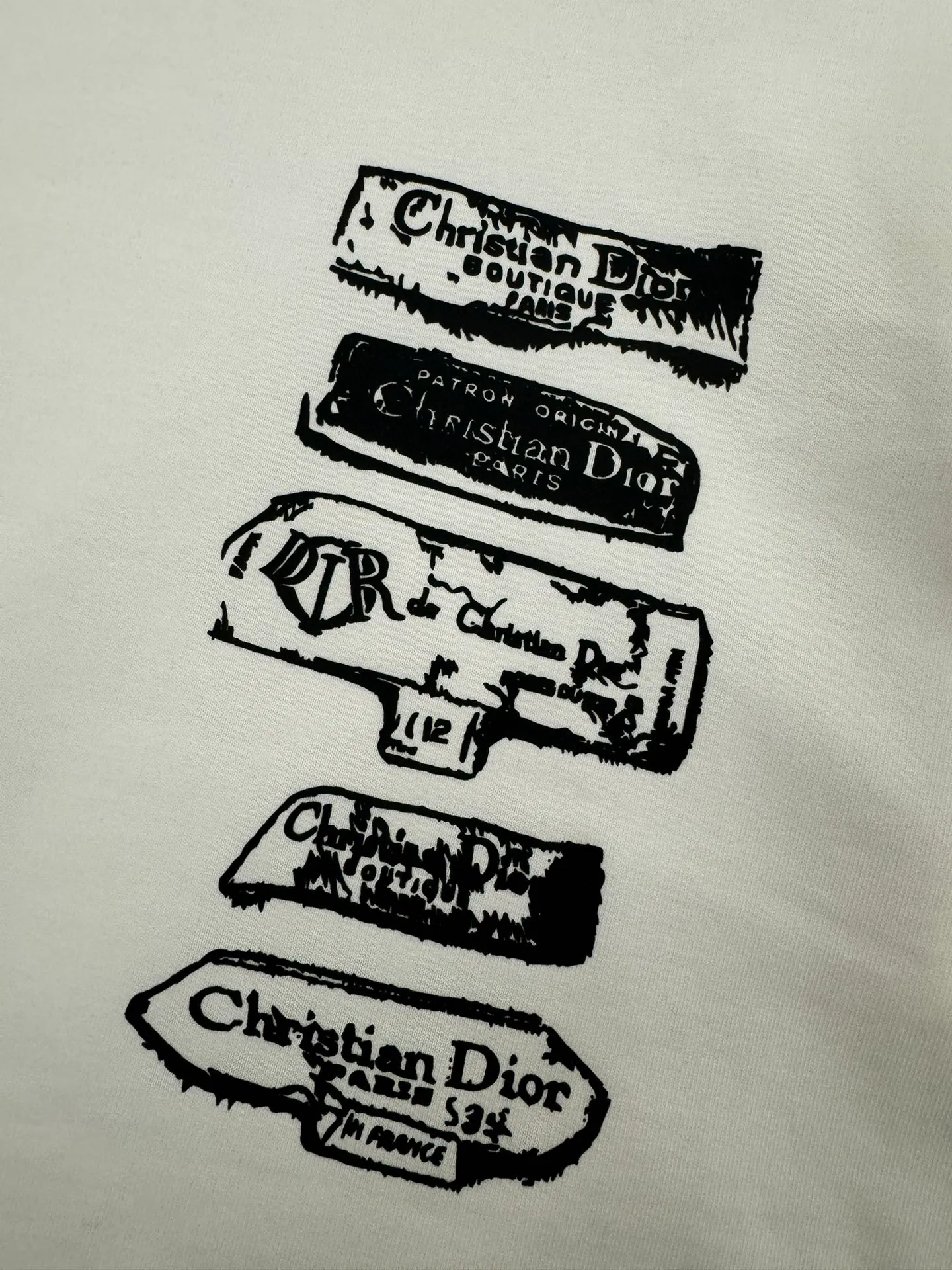 DIOR* g t Breathable logo New Arrival t ， ， Versatile ：Black White Sizes：S M L XL XXL