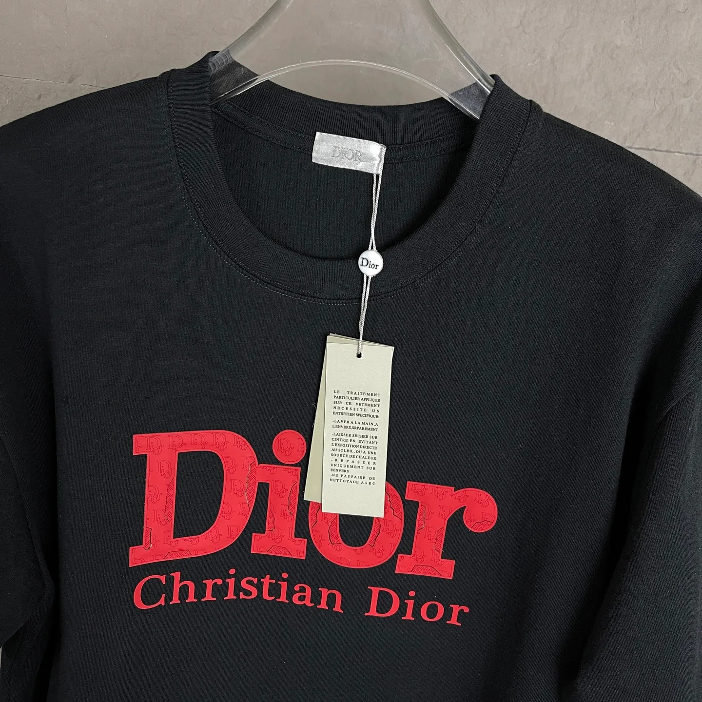 C 03 25ss New Arrival logo 100% 32 1x 1 · · :Black White Size:S-XL