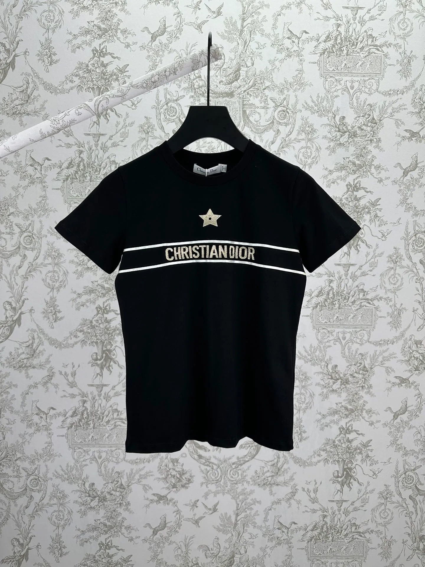 25ss New Arrival Black Gold T ， Dior 。 Black ， Gold Christian Dior 。 ， 。 Sizes：S.M.L.