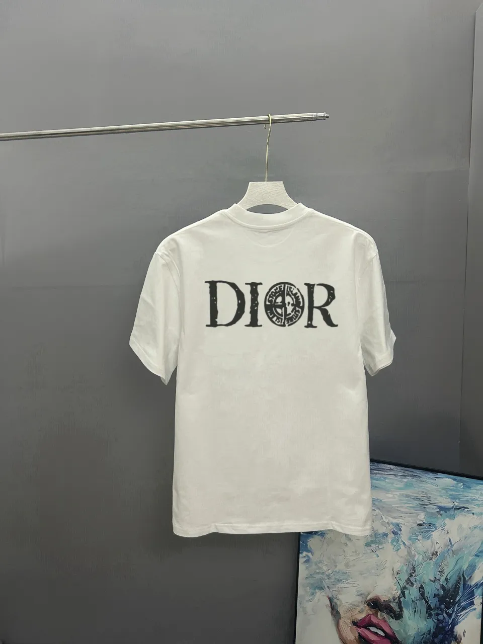 DIOR 2025 Classic T ， Breathable ， ， ！ Same Style ：White Black Size：S M L Xl