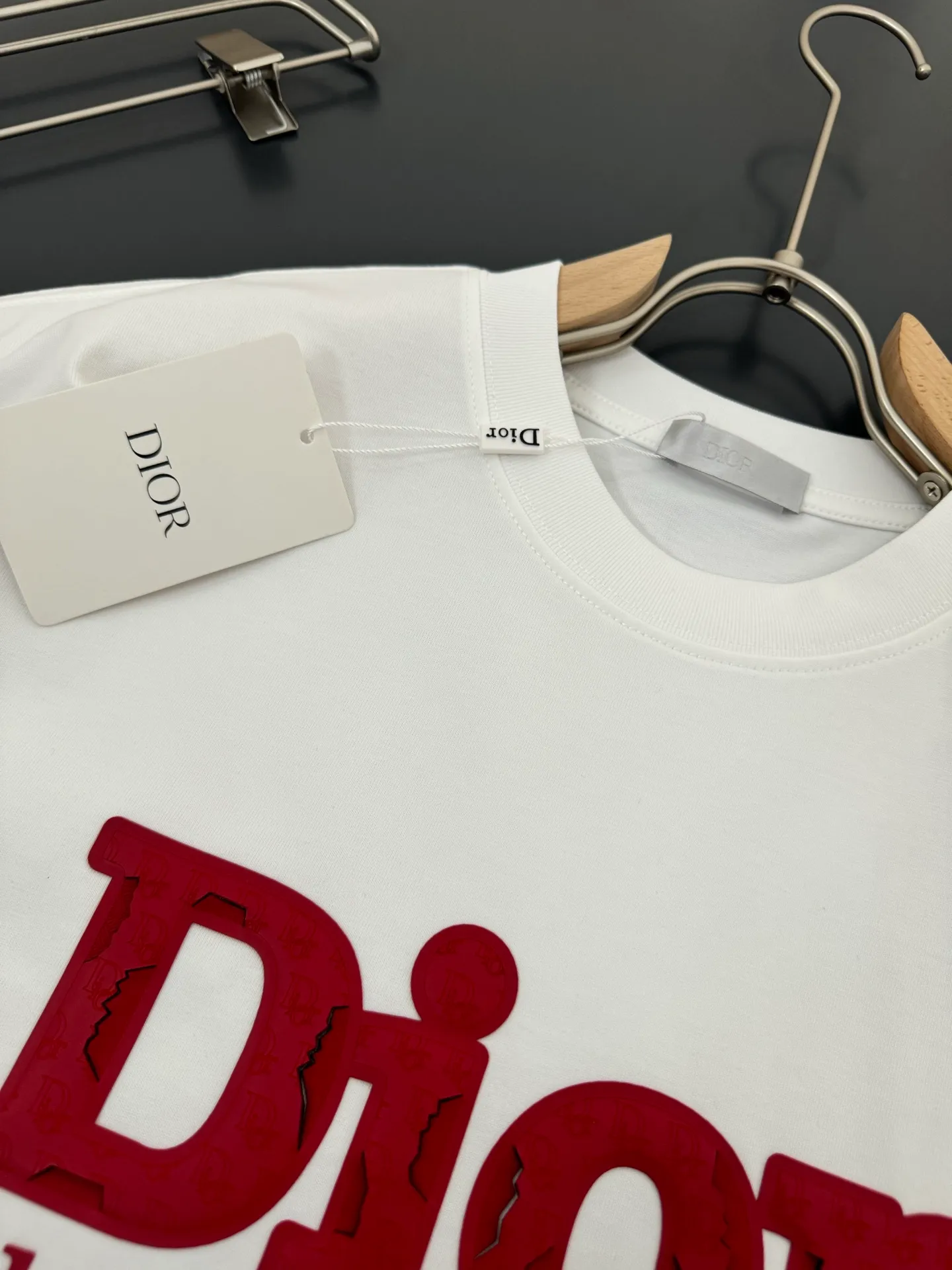 DIOR* g t Breathable logo New Arrival t ， ， Versatile ：Black White Sizes：S M L XL XXL
