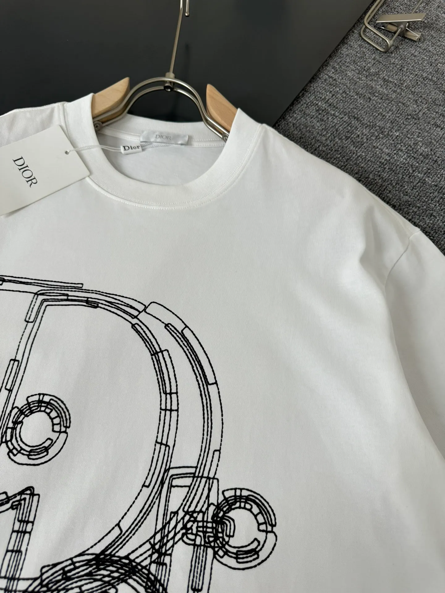 DIOR *CD 2024SS New Arrival T ， ！ ， ，Classic logo ， ， Versatile Sizes S M L XL XXL