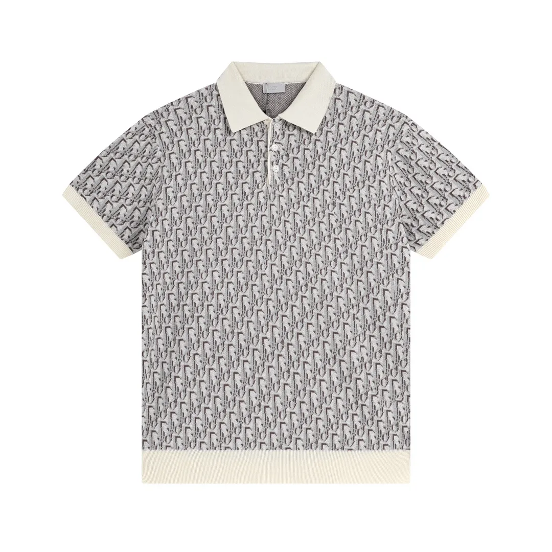 Dior Polo Oblique Blue Logo Sizes XS-L