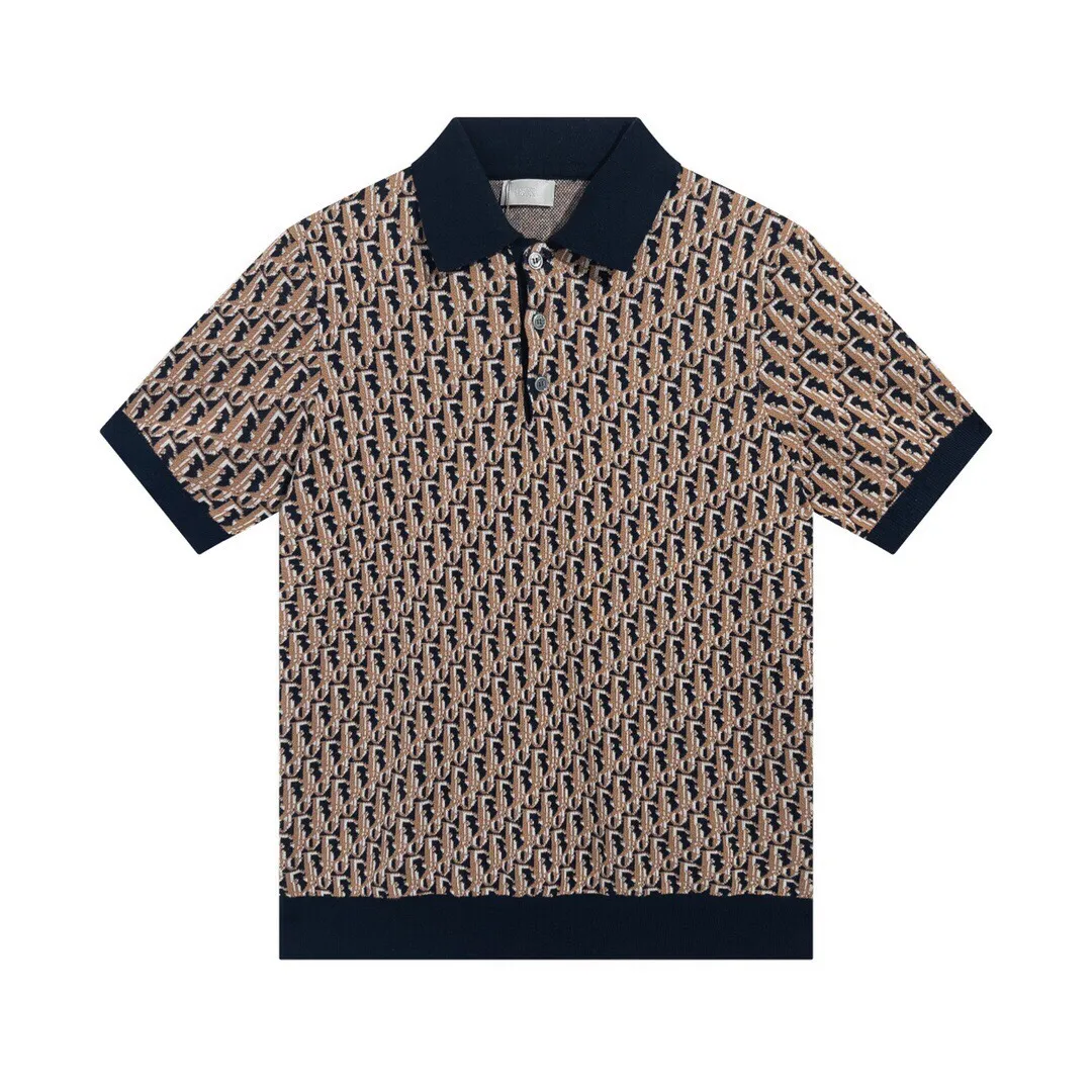 Dior Polo Oblique Blue Logo Sizes XS-L
