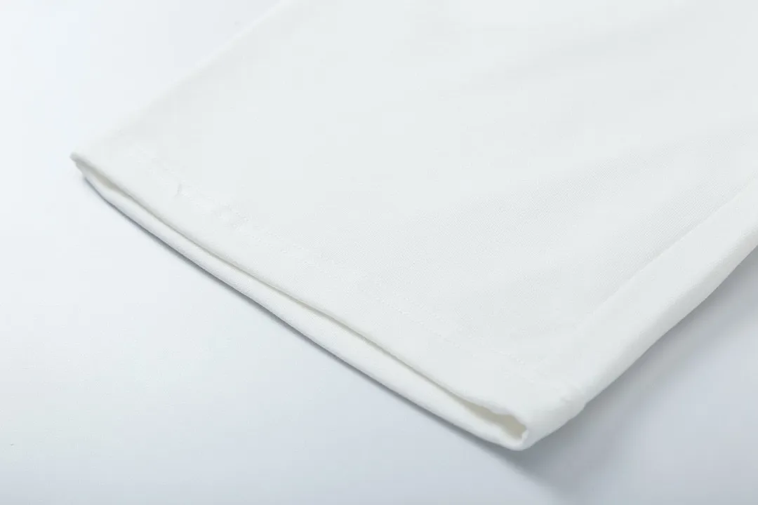DIOR Classic CD logo + ：White Sizes：XS S M L