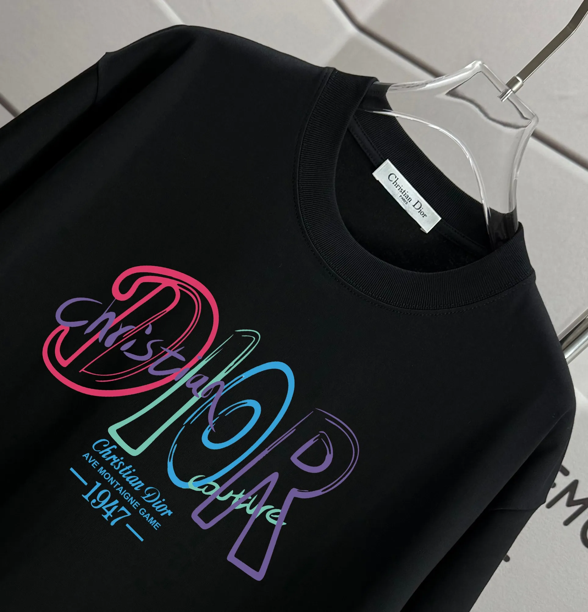 ＃ 85 Dio 2025 New Arrival Classic T Same Style ：Black White Purple Green Size: S M L XL XXL Size： S （90-130 ） M （120-150 ） L （140-165 ） XL （160-180 ） XXL （180 ）
