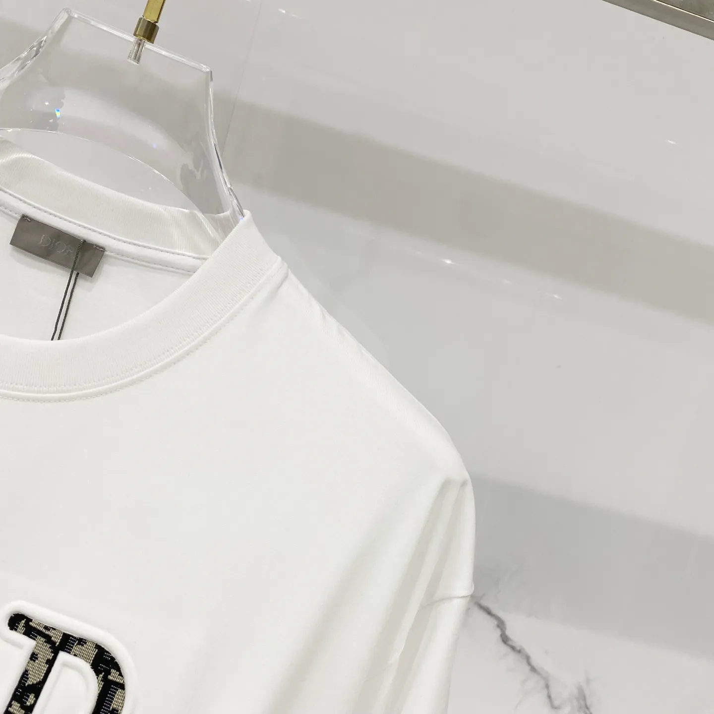 Dior/ - T 🐝 LOGO Quality 100 ％ Versatile Size:XS-L :Black.White