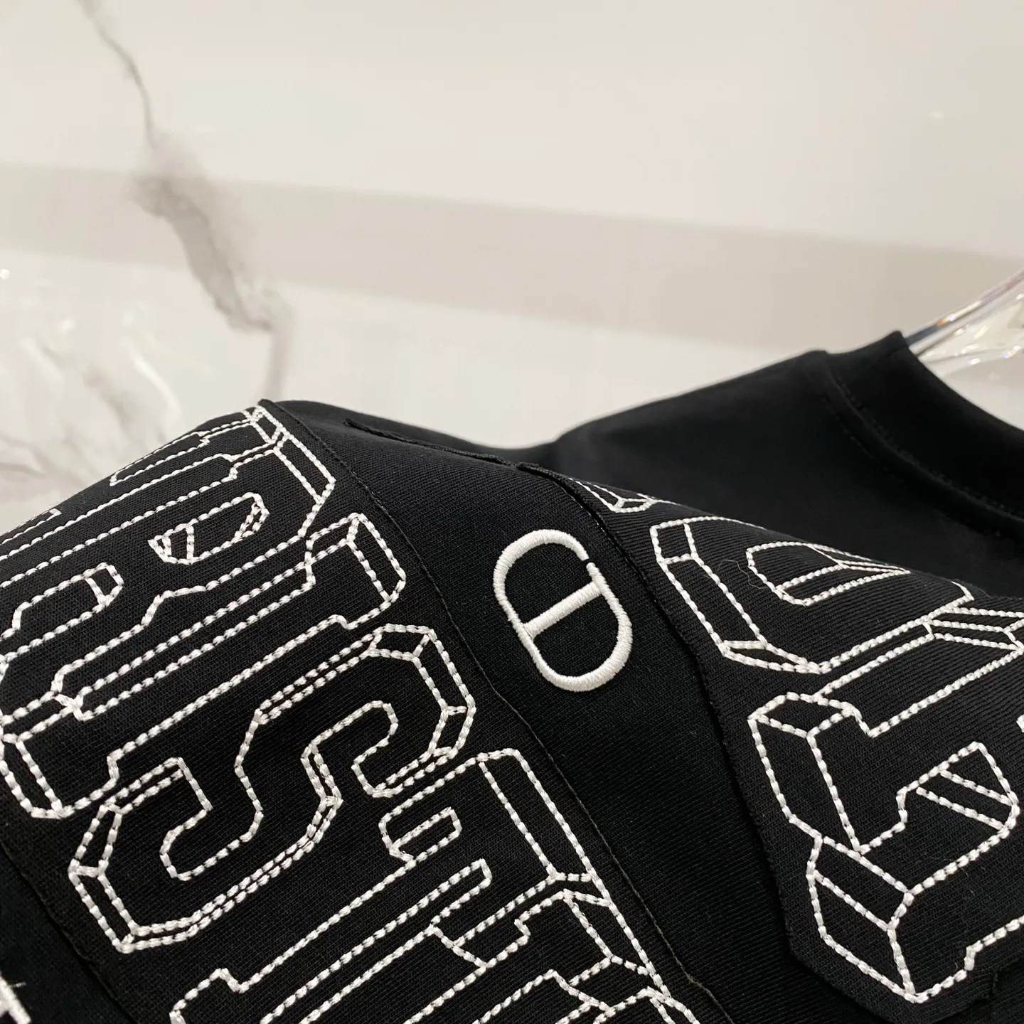 Dior/ - T CD 🪡 LOGO Quality 100 ％ Versatile Size:XS-L :Black.White.Pink
