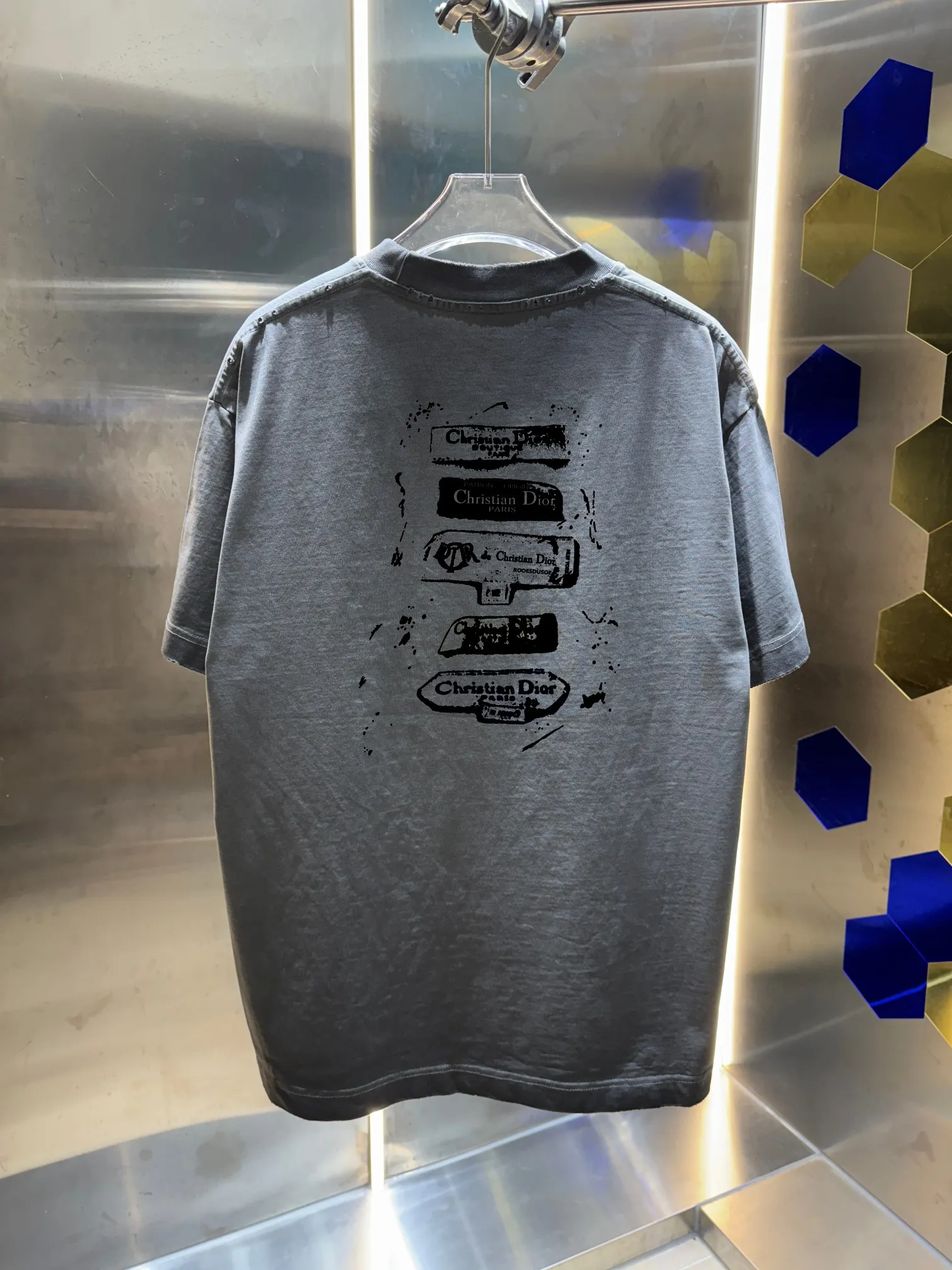 Dio *2026 New Arrival tee Same Style : Black White Size :S M L XL XXL ​