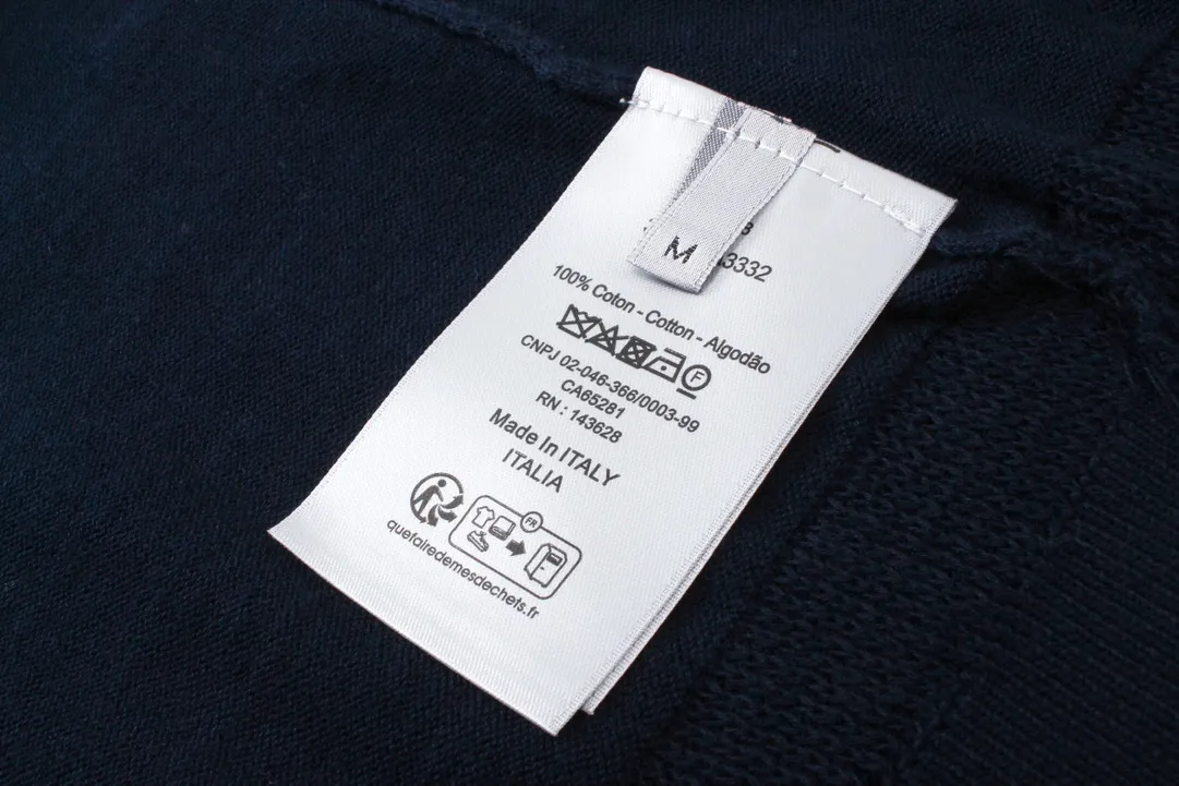 CD/2024ss Polo Dark Blue Classic CD Icon 。 、 ， White 。 Dior Essentials ， Classic 。 Same Style Sizes：XS-L
