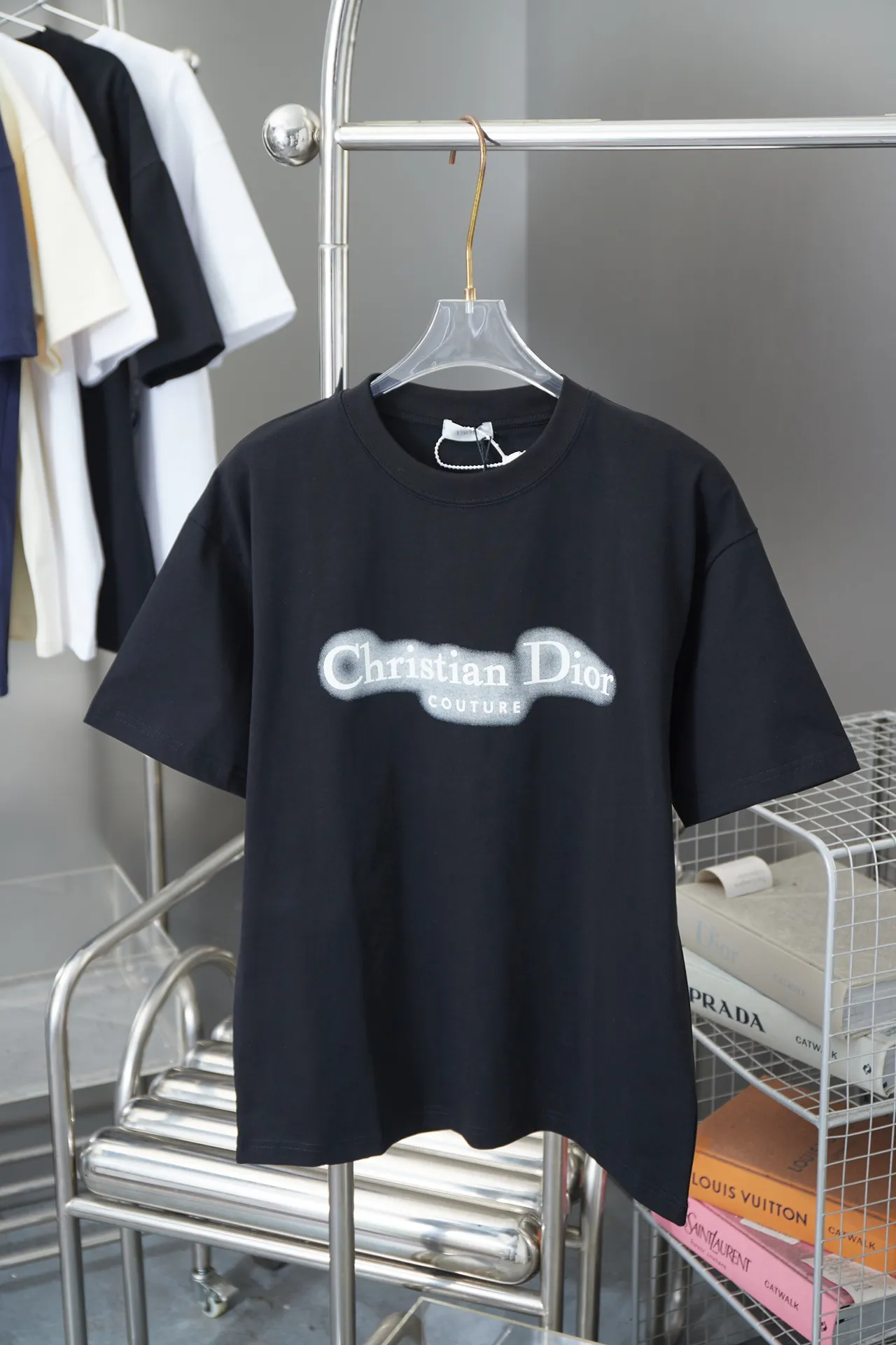 Christian Dior CD 25SS New Arrival logo 100% 32 1X 1 3D ：Black/White Size：S/M/L/XL