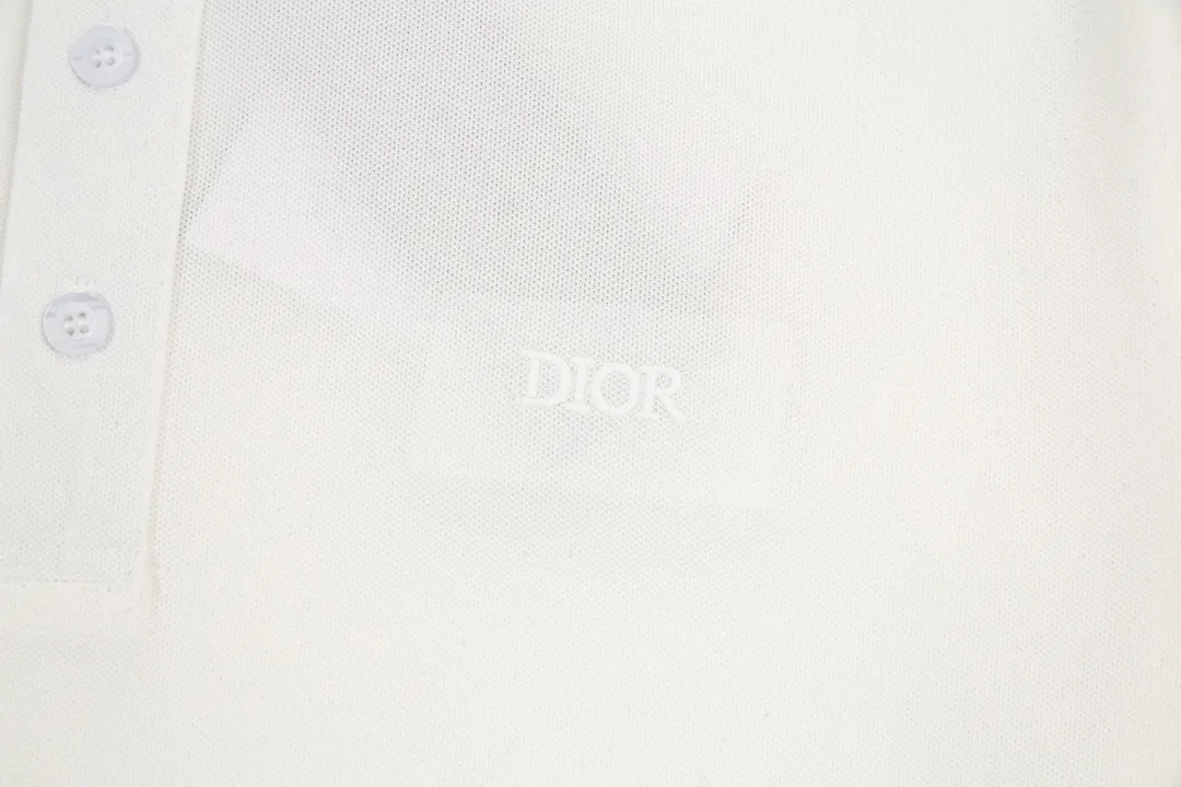 DIOR CD Polo ， Retro Same Style Versatile : Black Size：M-3XL
