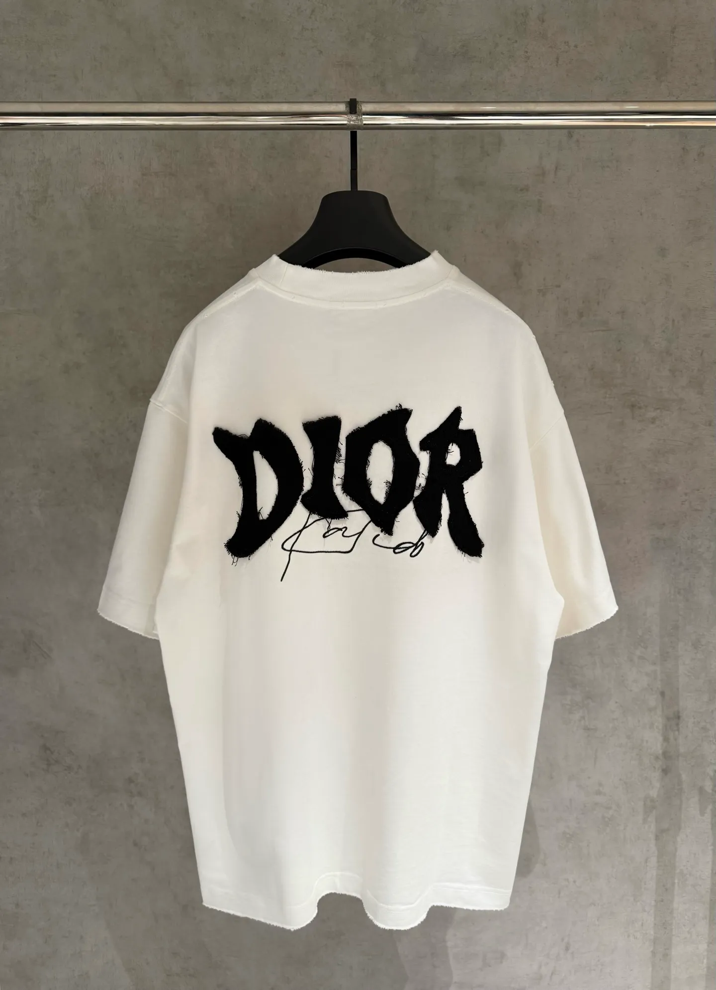 【 Quality】Dior New Arrival T Black White 3 Size：M-2xl