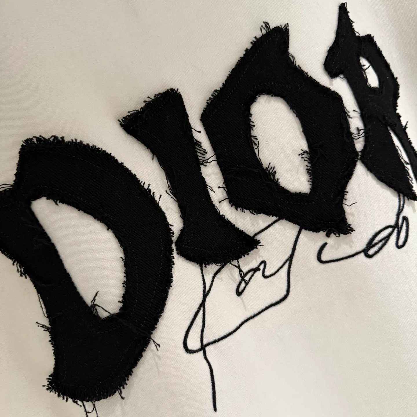【 Quality】Dior New Arrival T Black White 3 Size：M-2xl