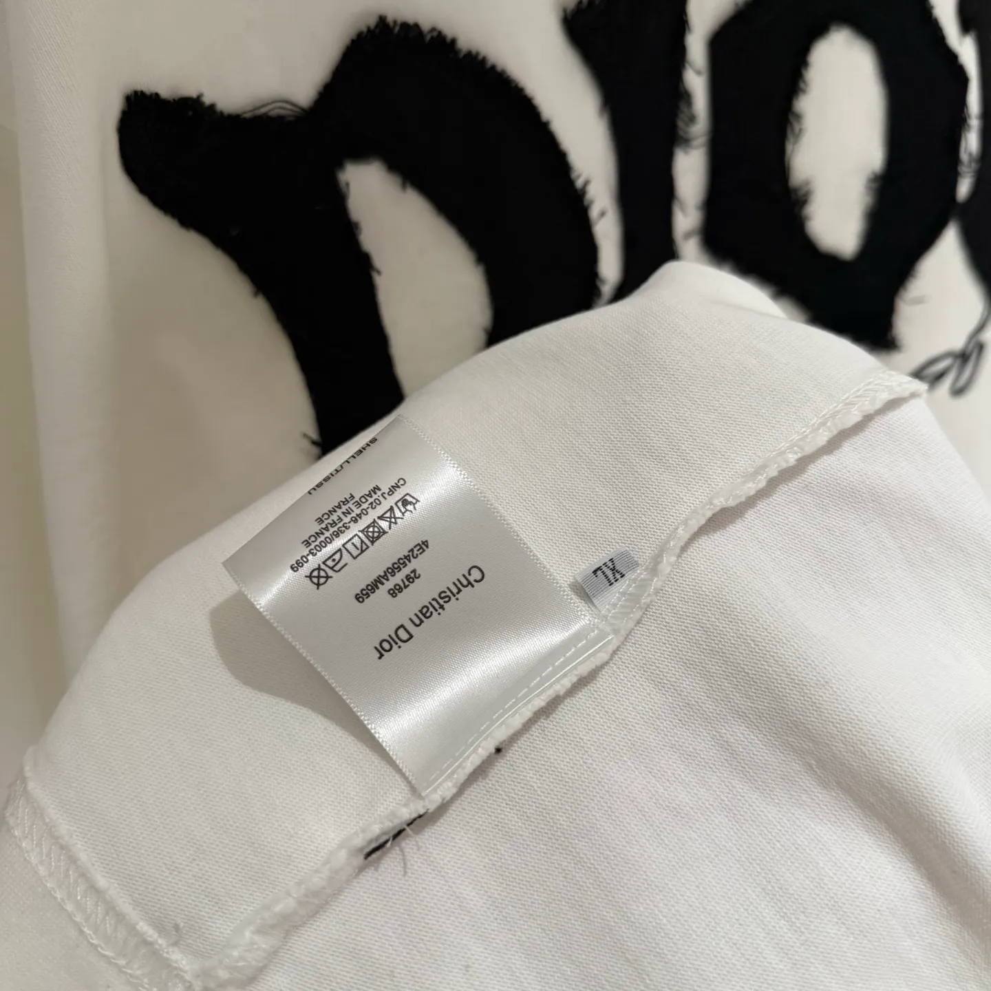 【 Quality】Dior New Arrival T Black White 3 Size：M-2xl