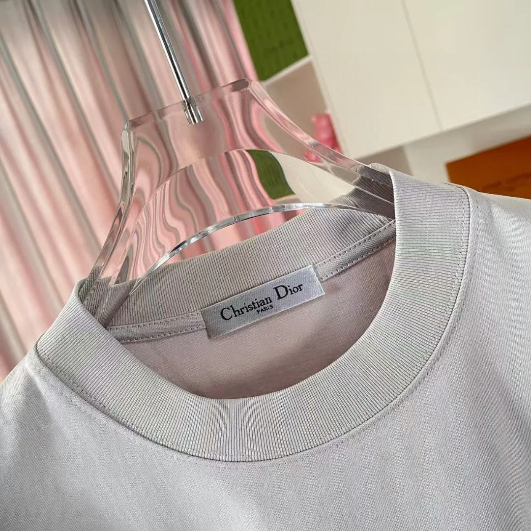 Dio* 2025 New Arrival logo T g Same Style ：Black White Green Gray Size: S M L XL XXL ​